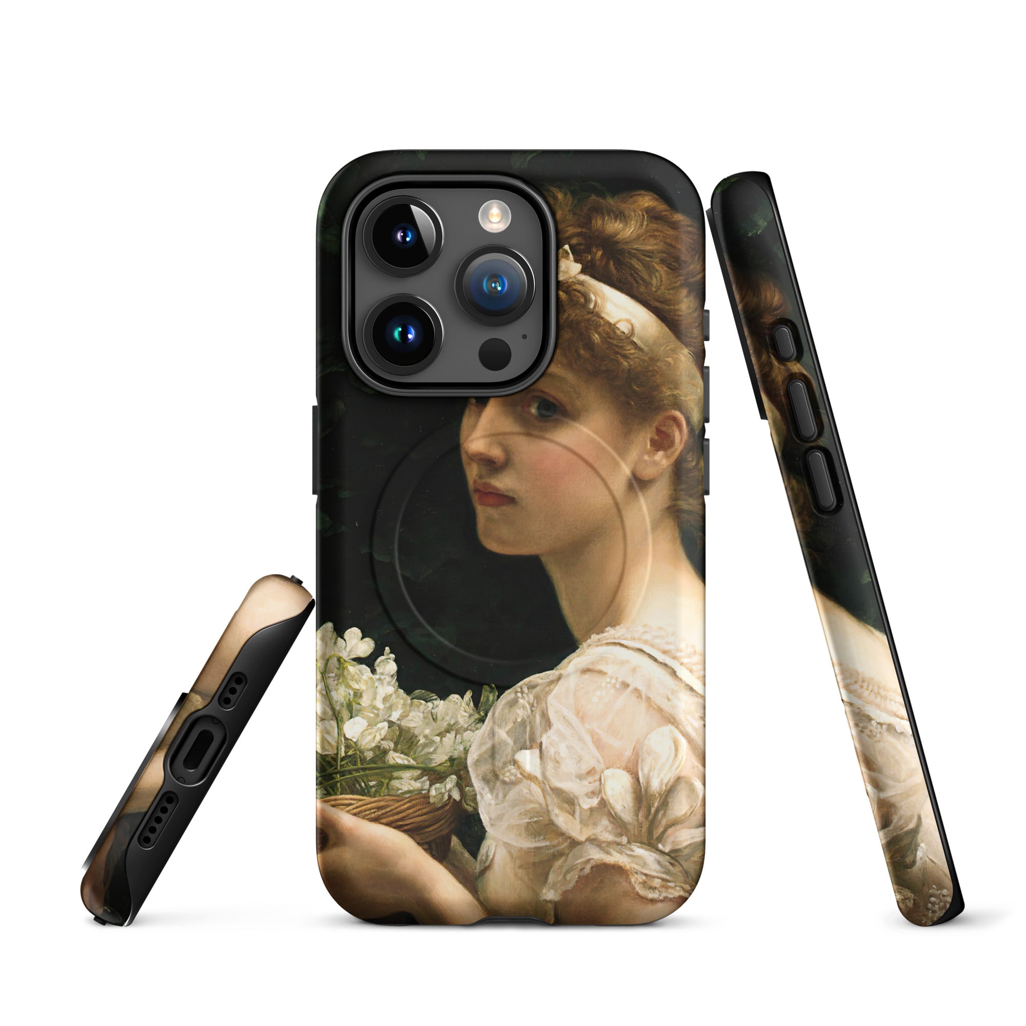 MagSafe® Tough case for iPhone®-Pea Blossoms