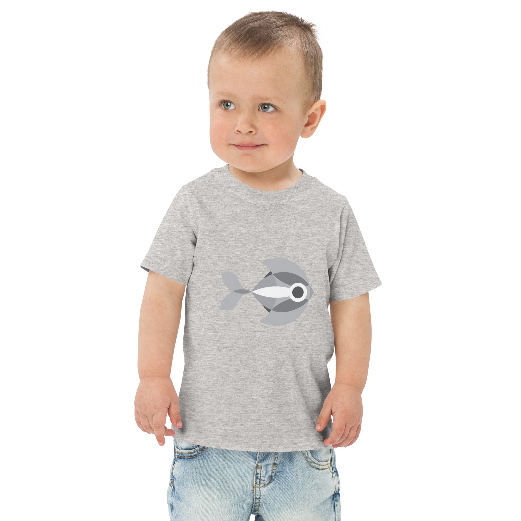 Toddler jersey t-shirt-Fish III