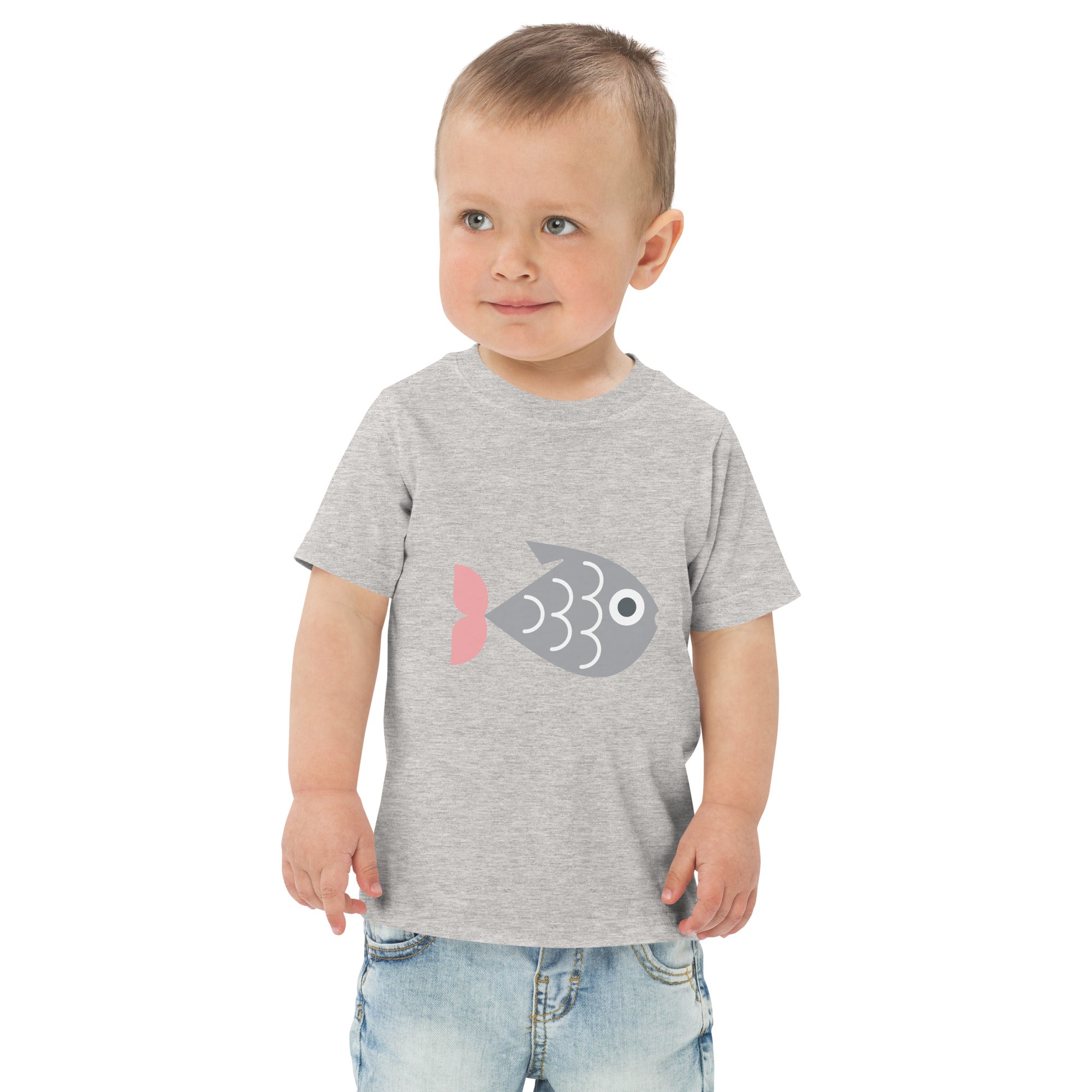 Toddler jersey t-shirt-Fish II
