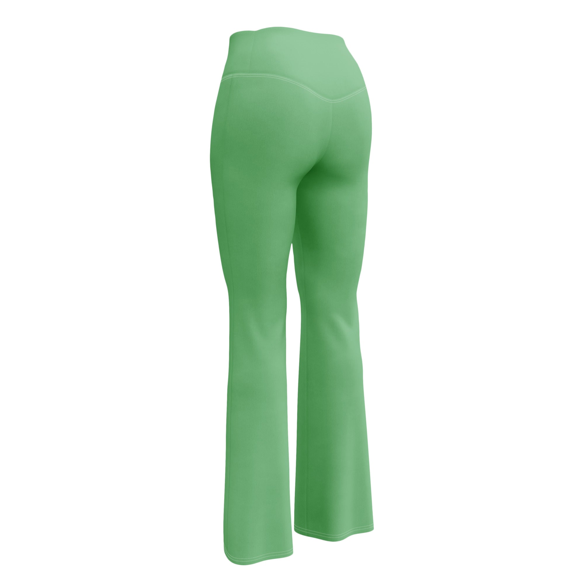 Flare leggings- Bay Leaf