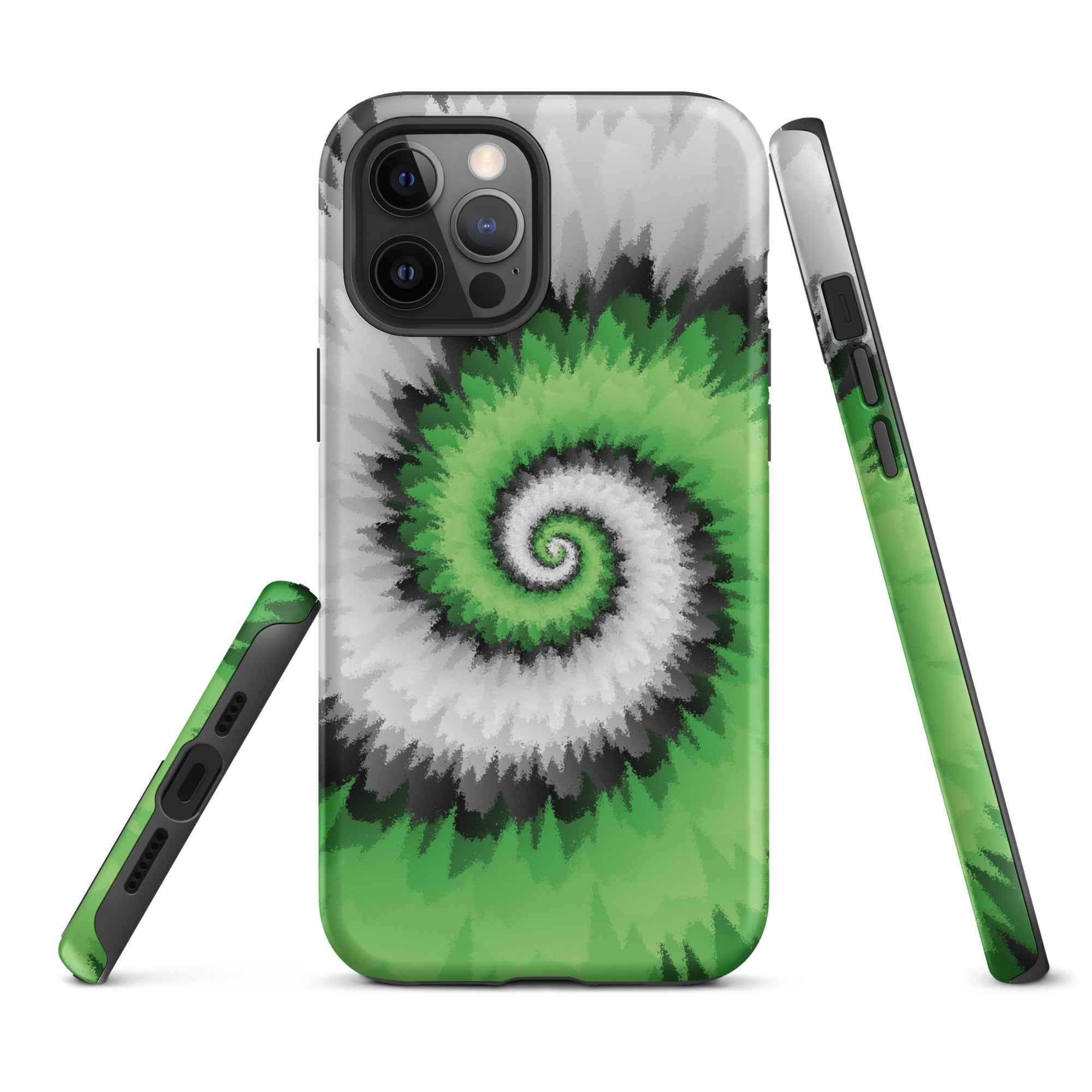 Tough Case for iPhone®-Tie Dye Spiral - Aromantic