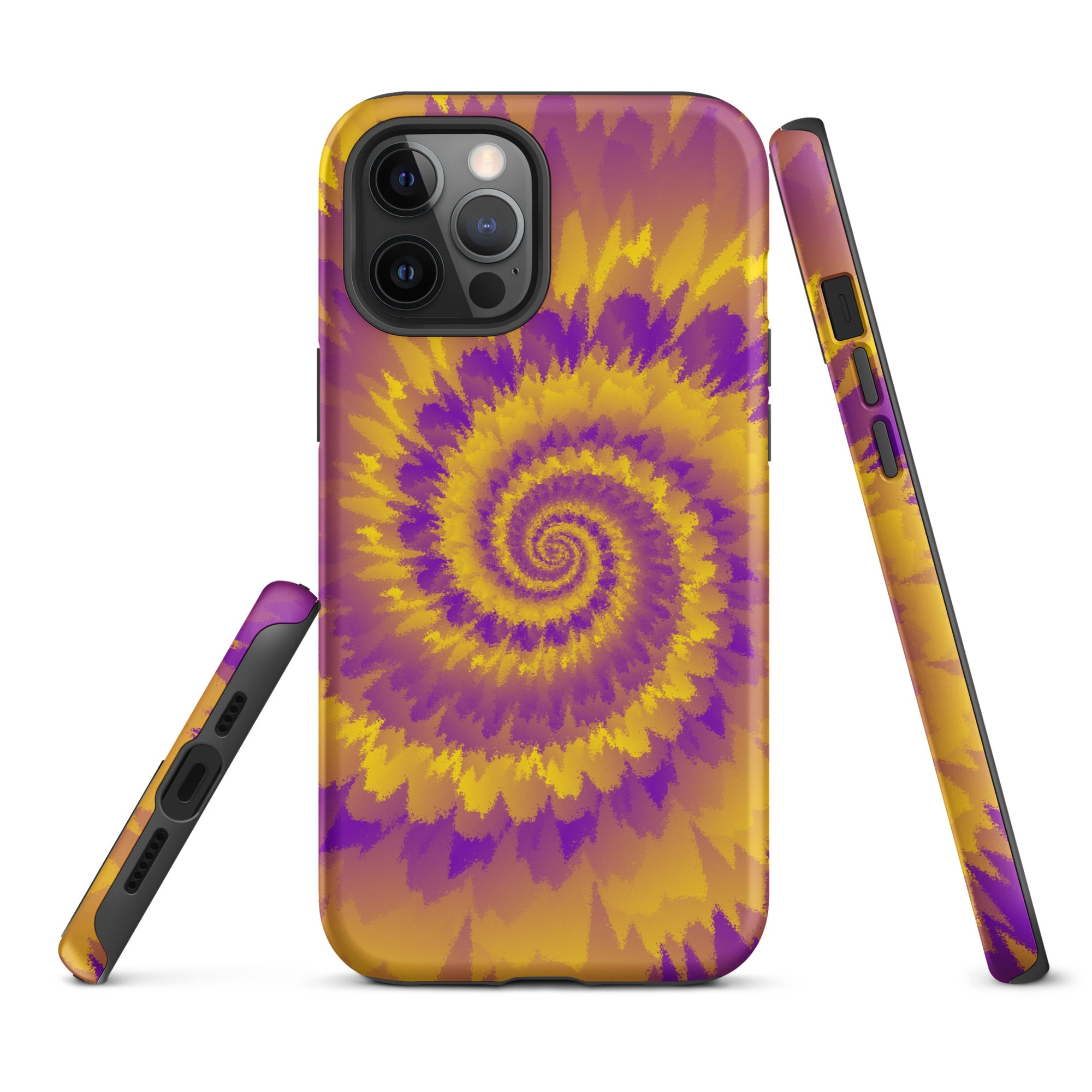 Tough Case for iPhone®-Tie Dye Spiral - Intersex