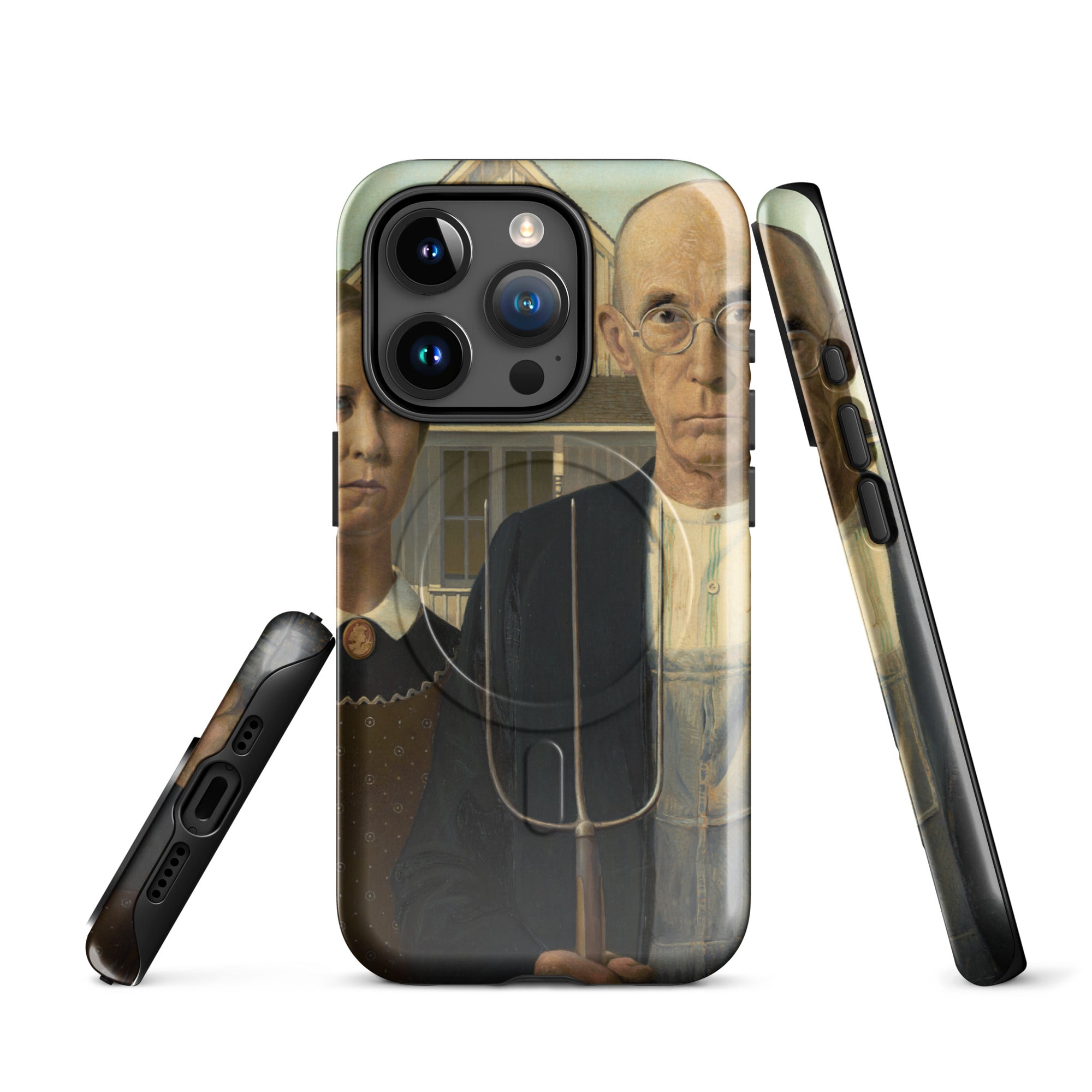 MagSafe® Tough case for iPhone®-American Gothic