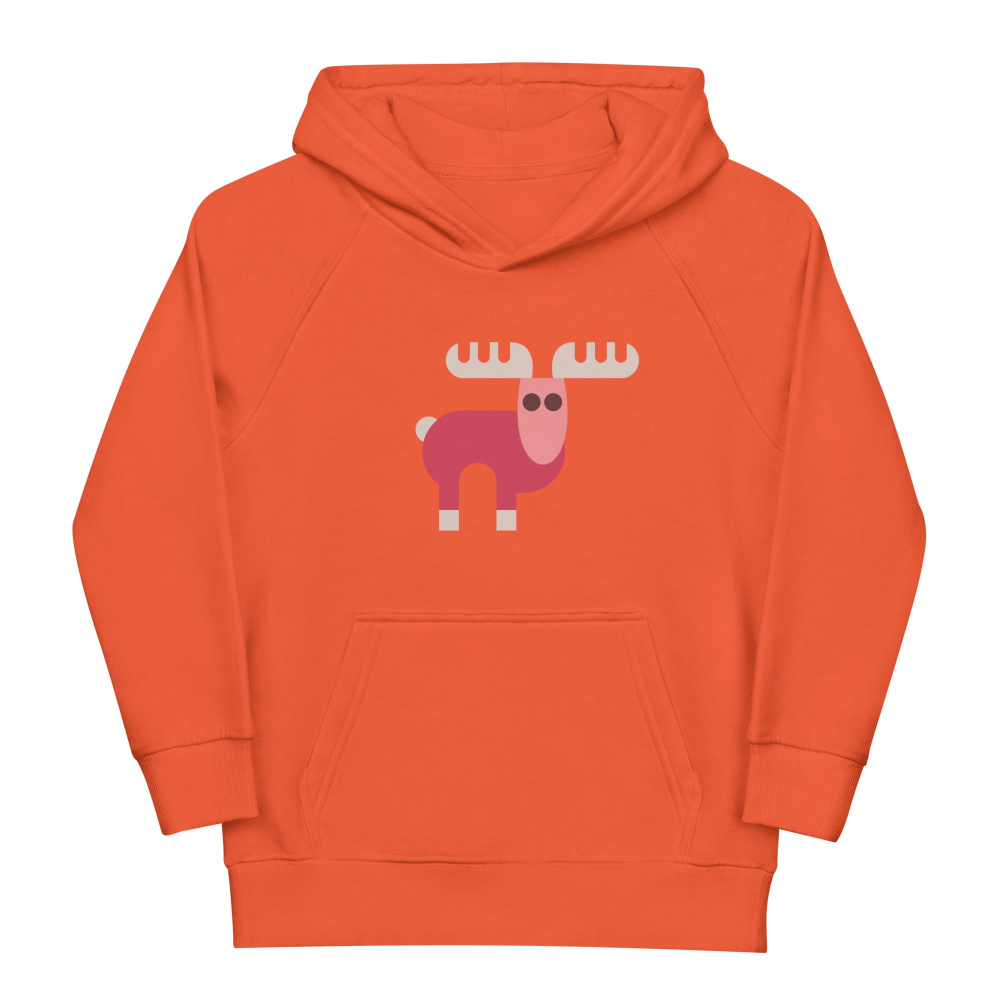 Kids eco hoodie-Elk