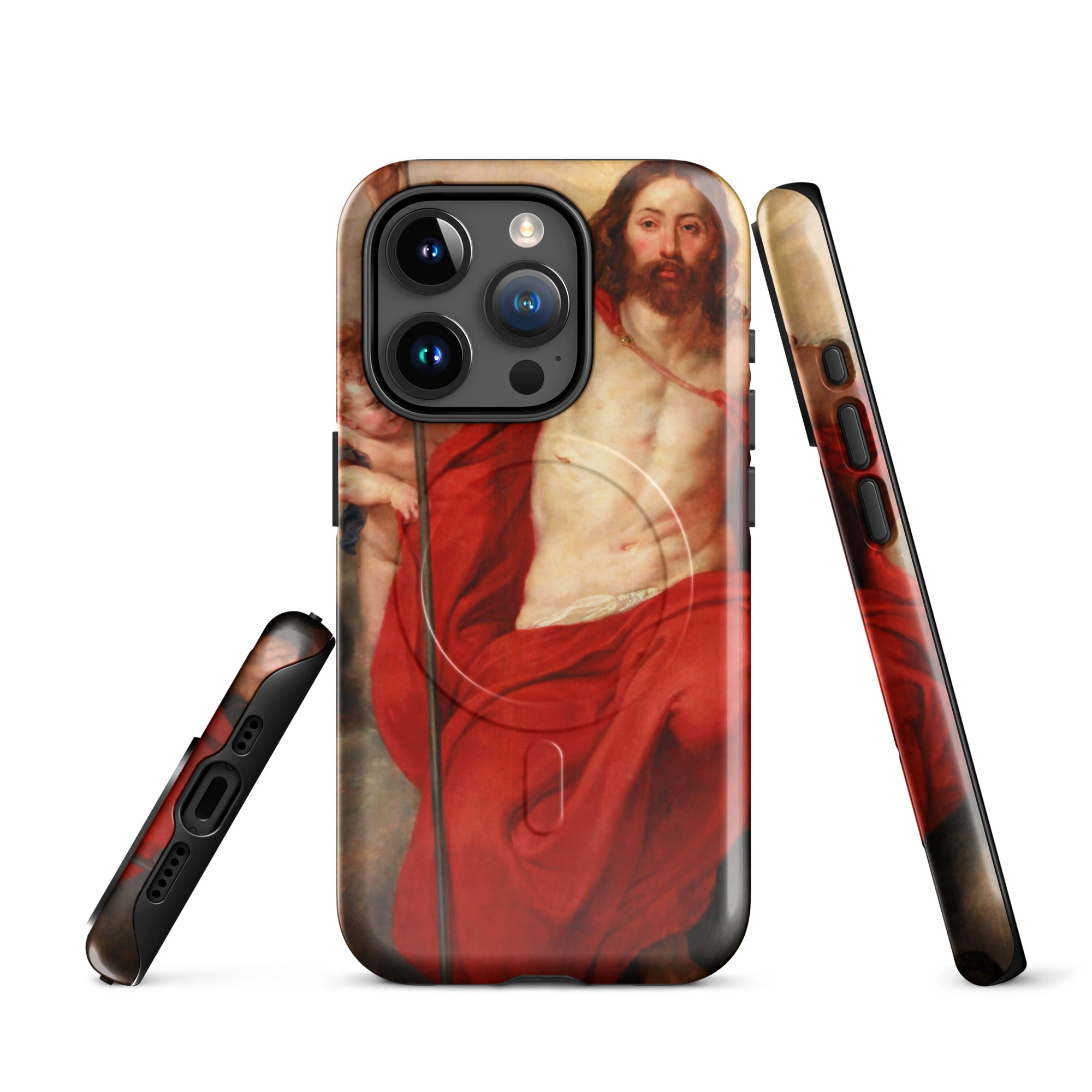 MagSafe® Tough case for iPhone®-Christ Triumphing over Death and Sin