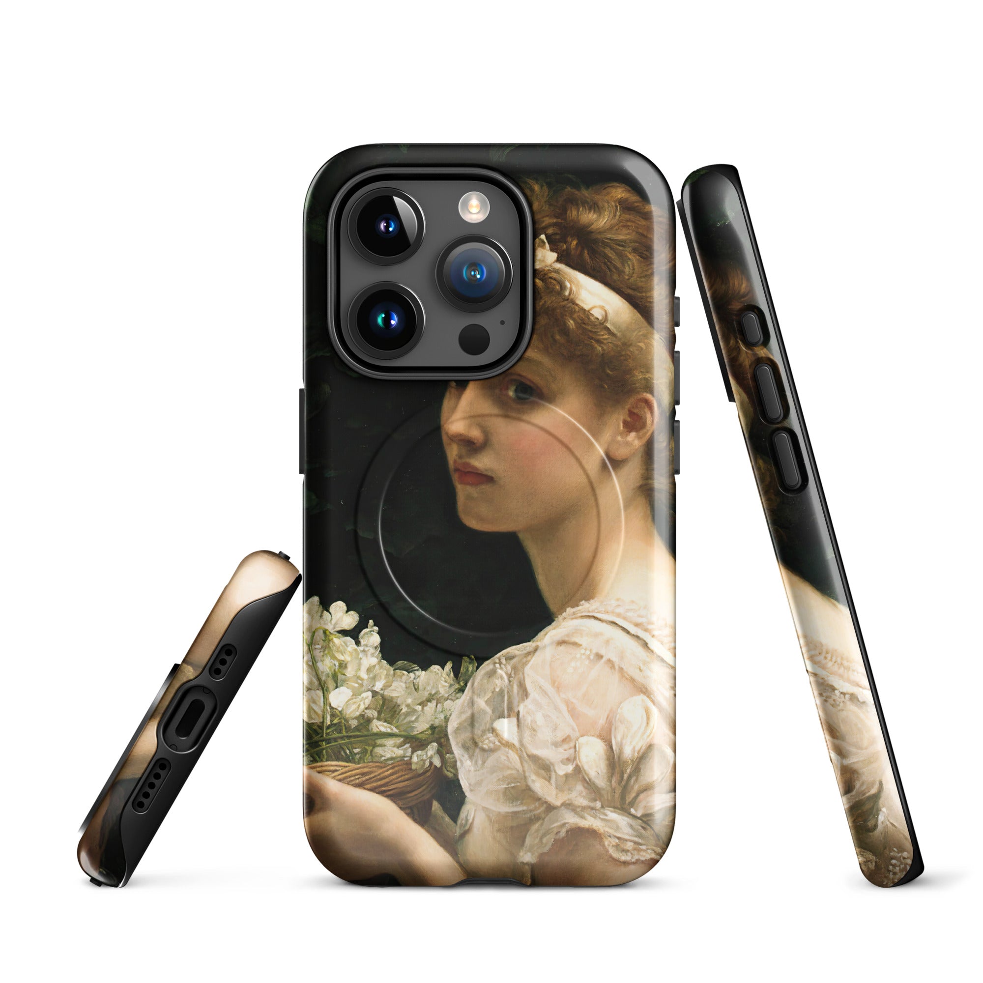 MagSafe® Tough case for iPhone®-Pea Blossoms