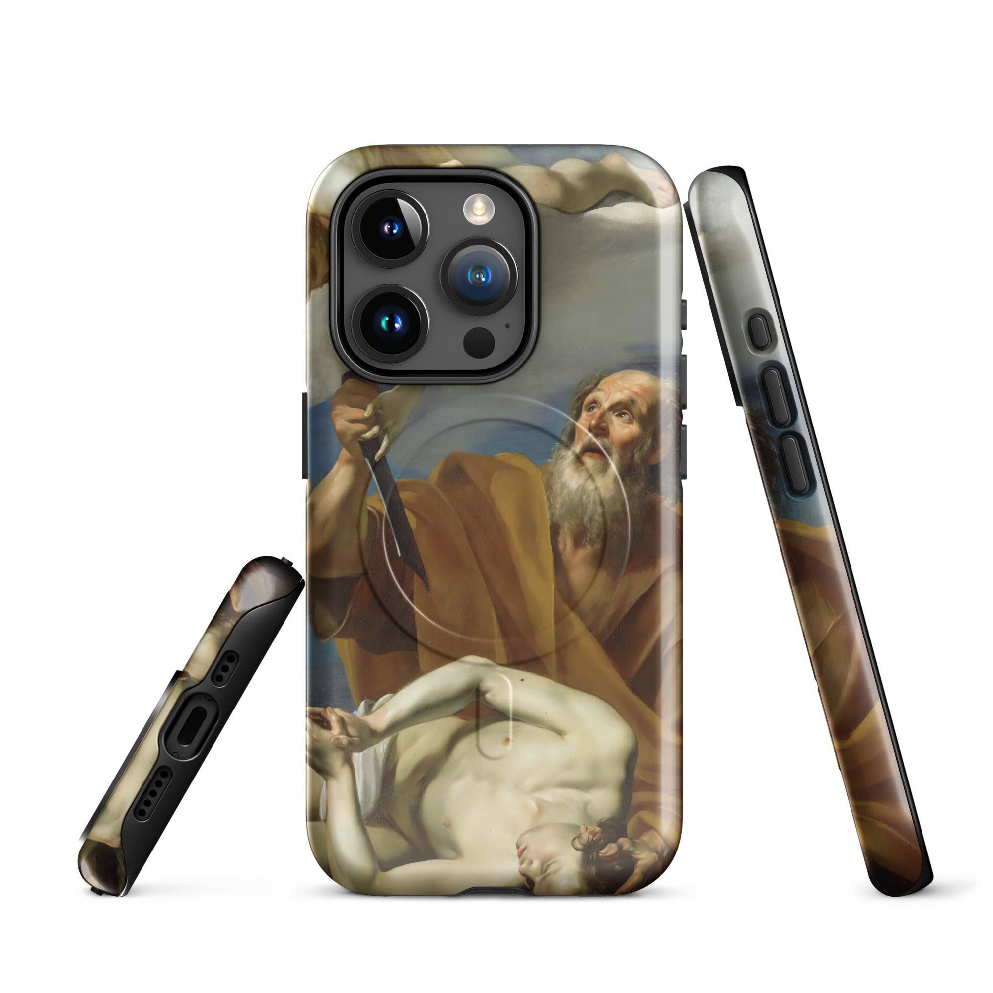 MagSafe® Tough case for iPhone®-The sacrifice of Isaac