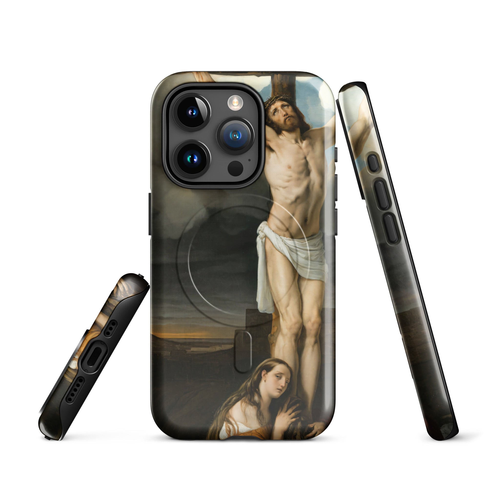 MagSafe® tough case for iPhone®-Francesco Hayez-Penitent Magdalene at the foot of the cross 1791