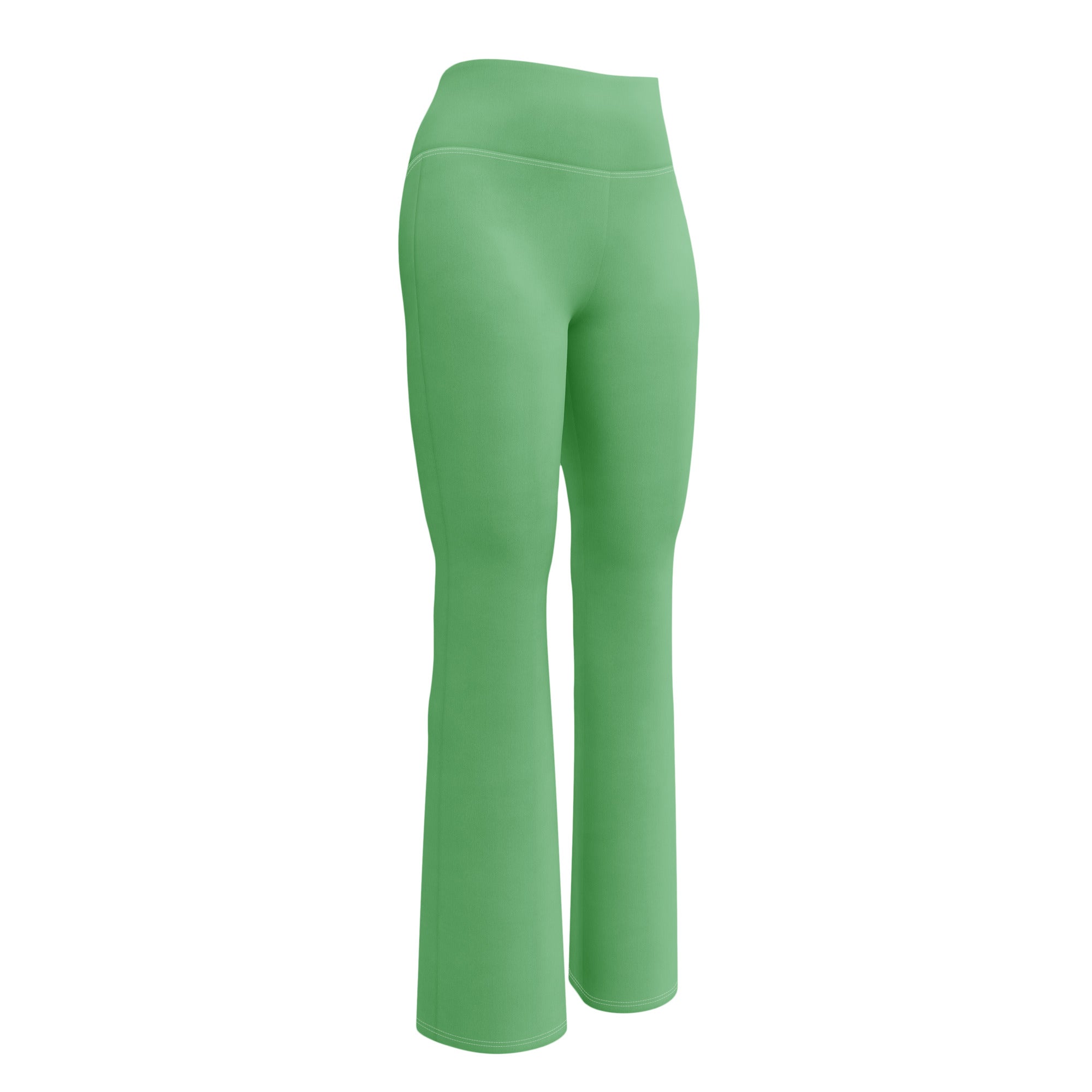 Flare leggings- Bay Leaf