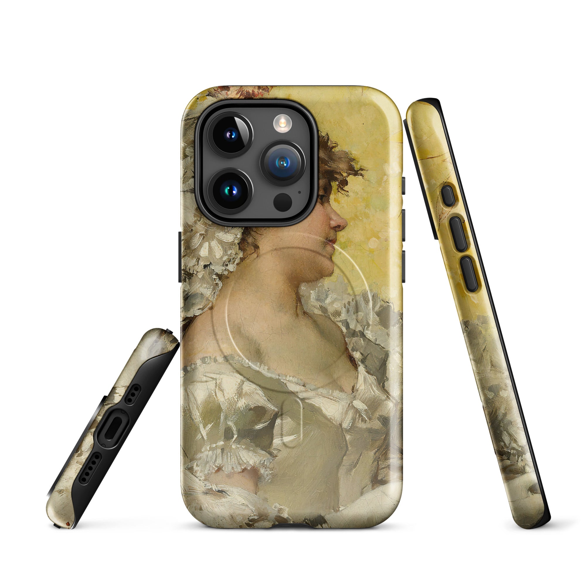 MagSafe® Tough case for iPhone®-Lady in White