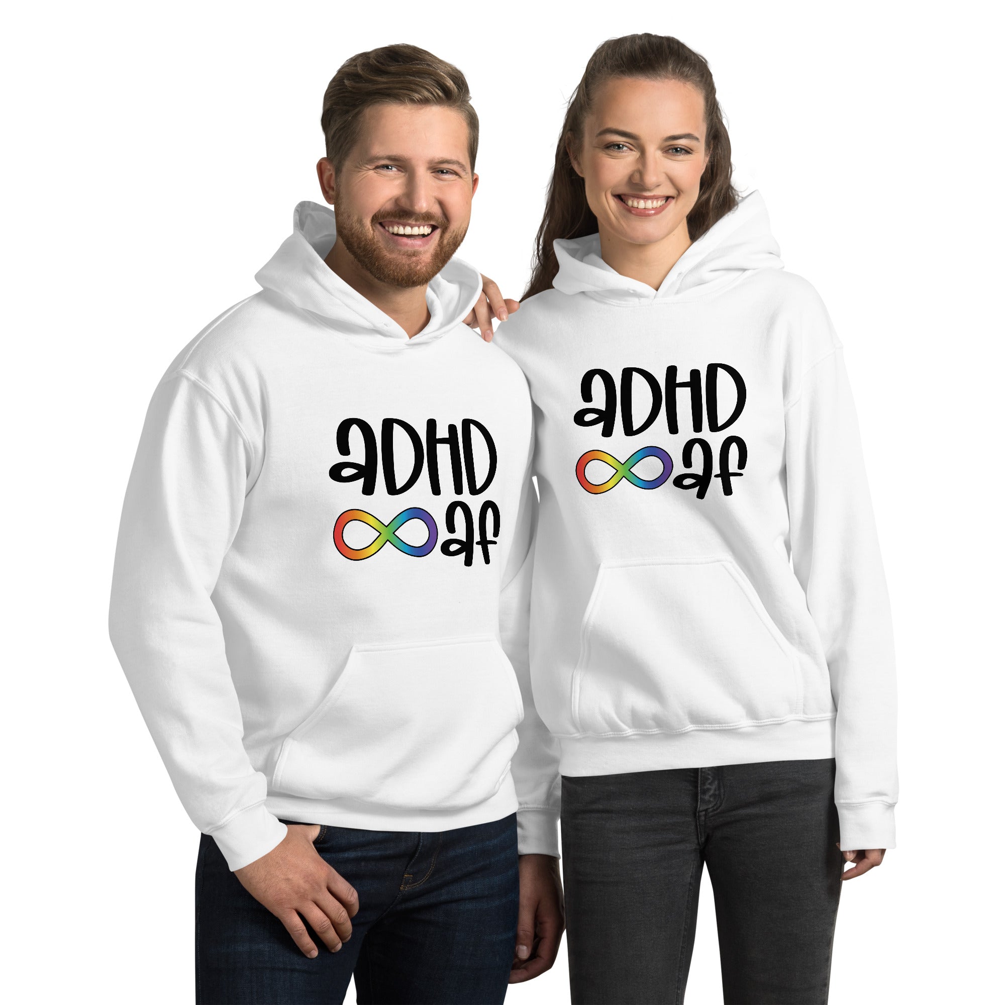 Unisex Hoodie- ADHD- ADHD AF