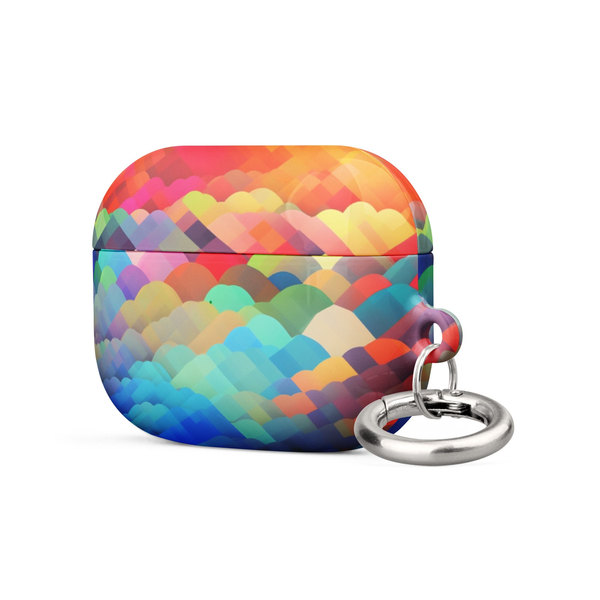 Case for AirPods®- Rainbow Clouds Pattern II