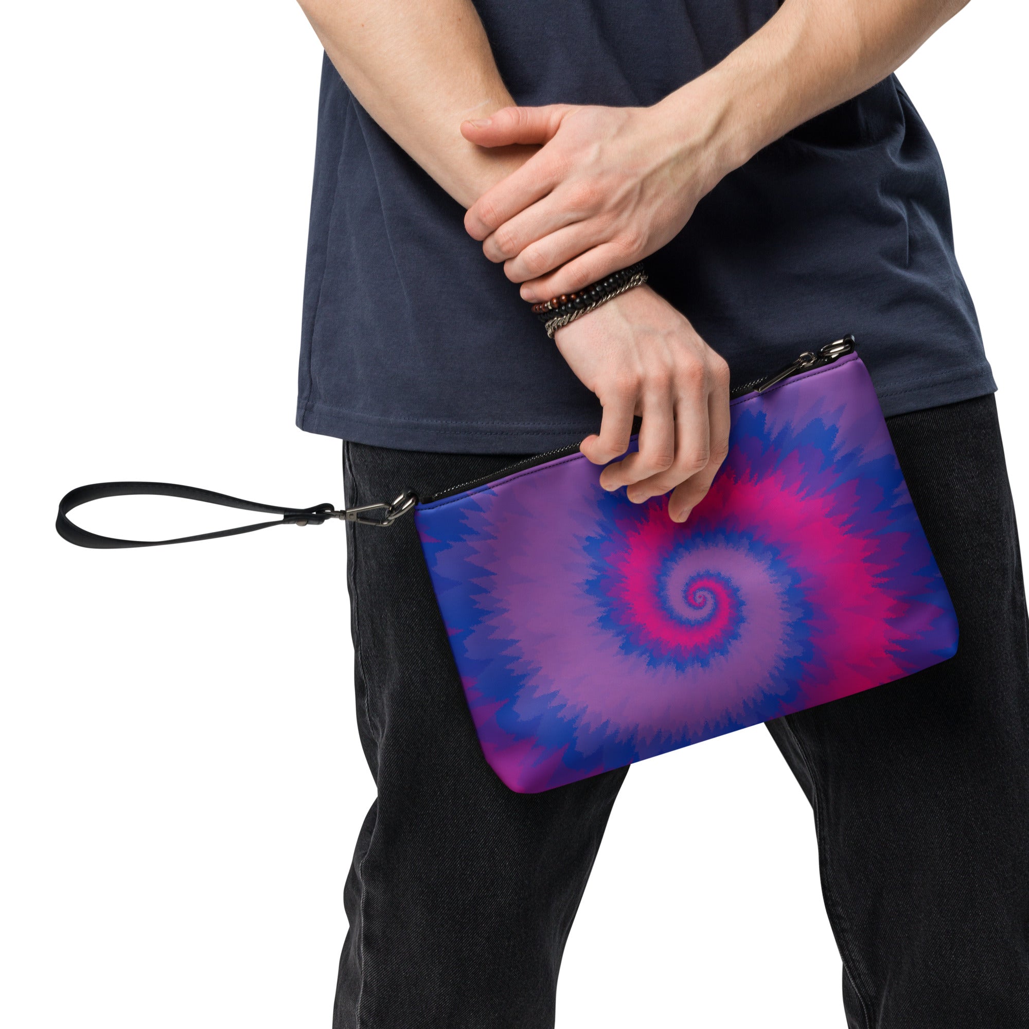 Crossbody bag- Tie Dye Spiral- Bisexual