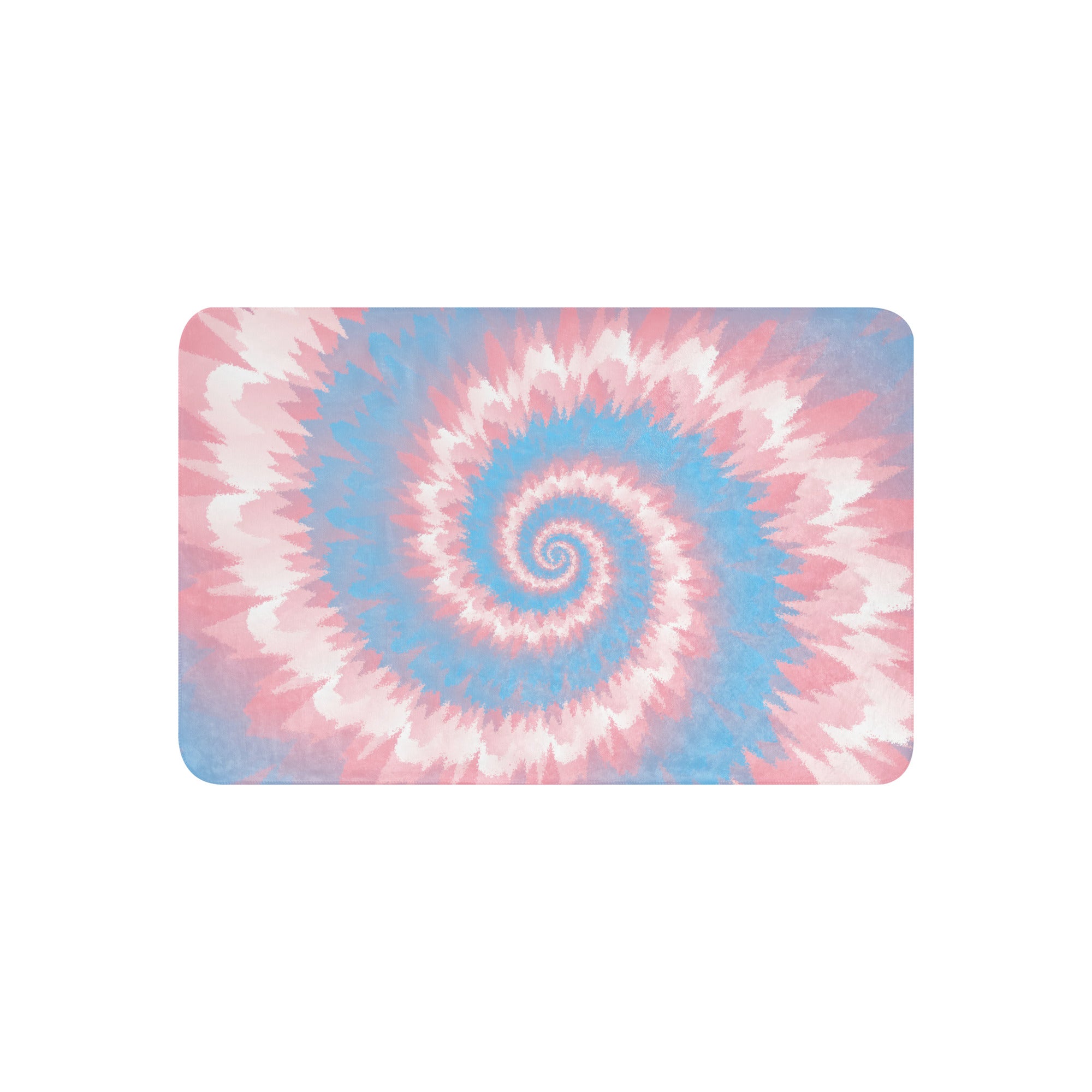 Sherpa blanket- Tie Dye Spiral-Transgender