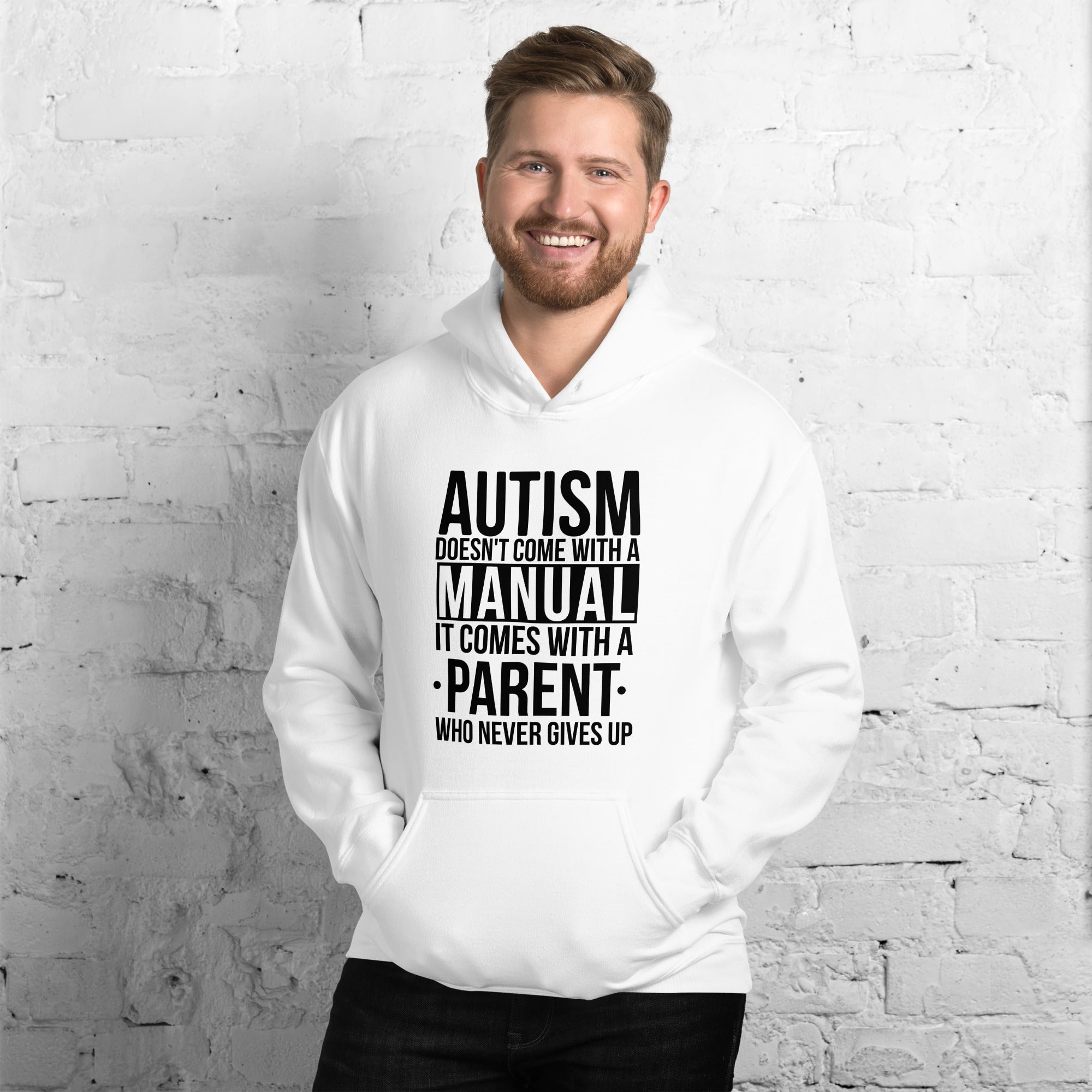 Unisex Hoodie- Autism doesn't Come with a manual