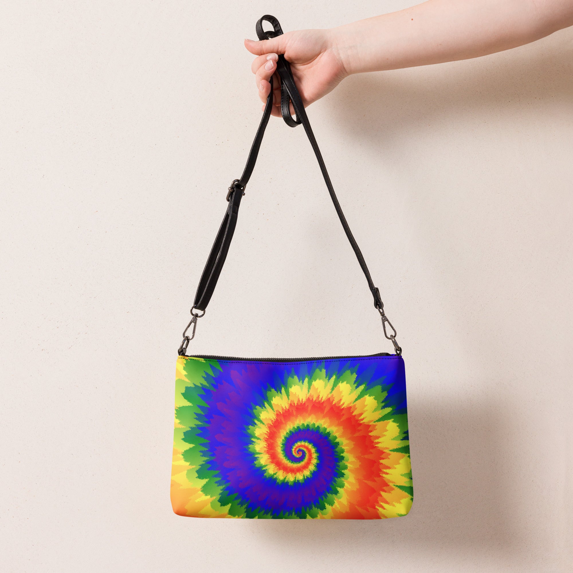 Crossbody bag- Tie Dye Spiral- LGBTQ