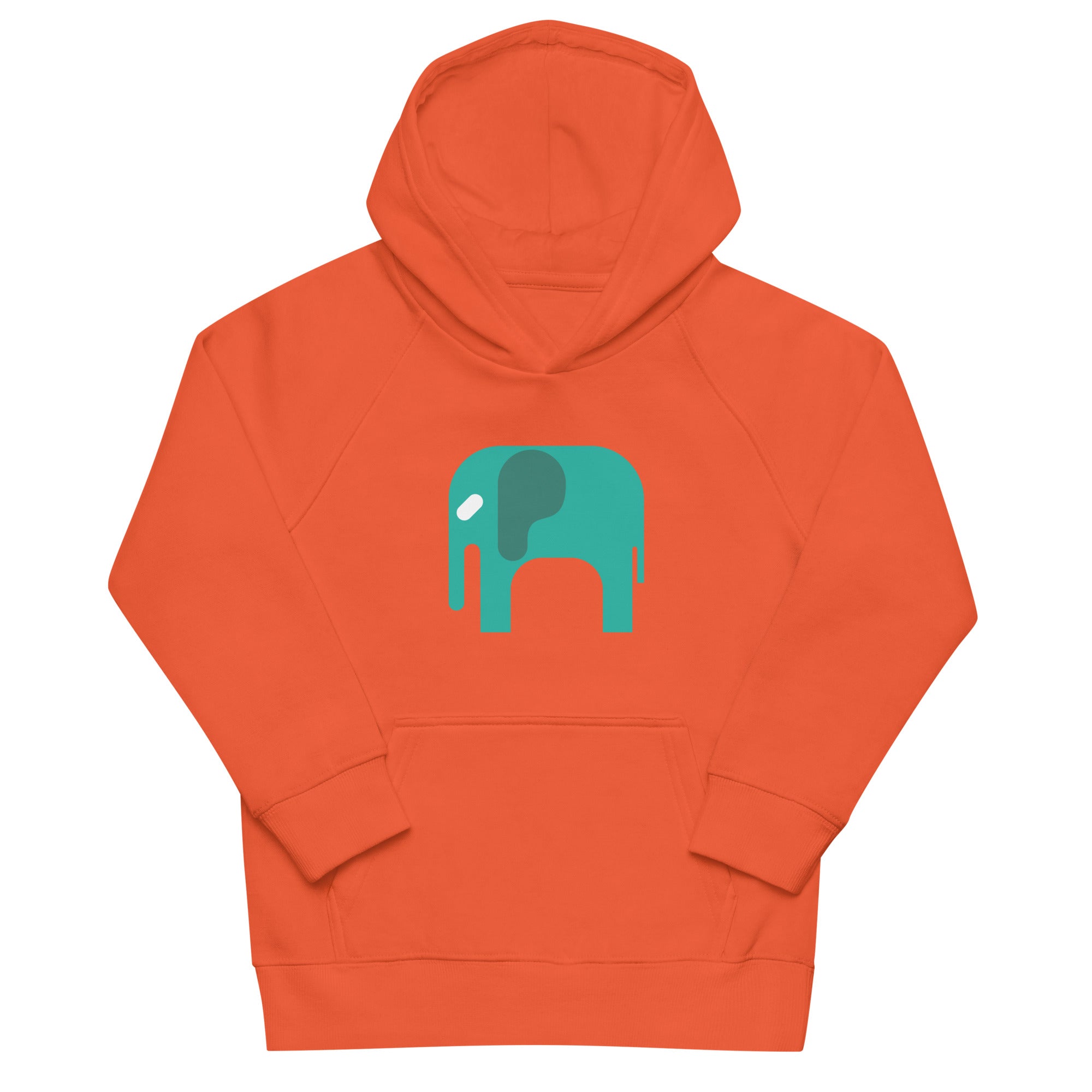 Kids eco hoodie-Elephant
