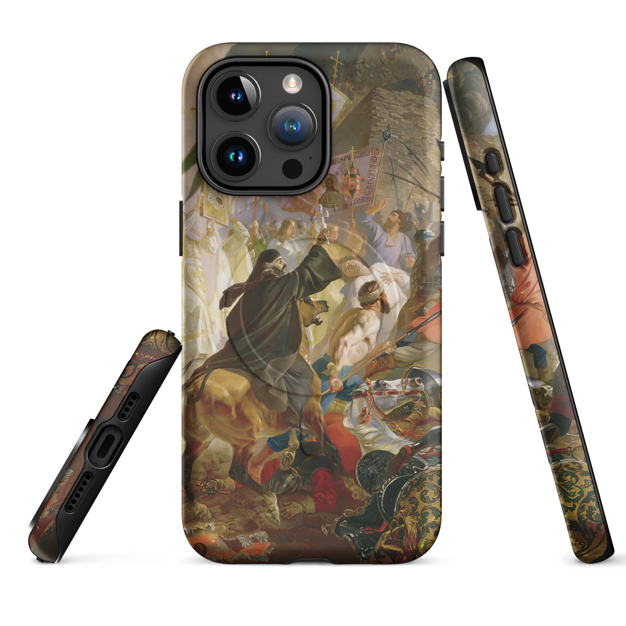MagSafe® Tough case for iPhone®-Siege of Pskov by Polish King Stefan