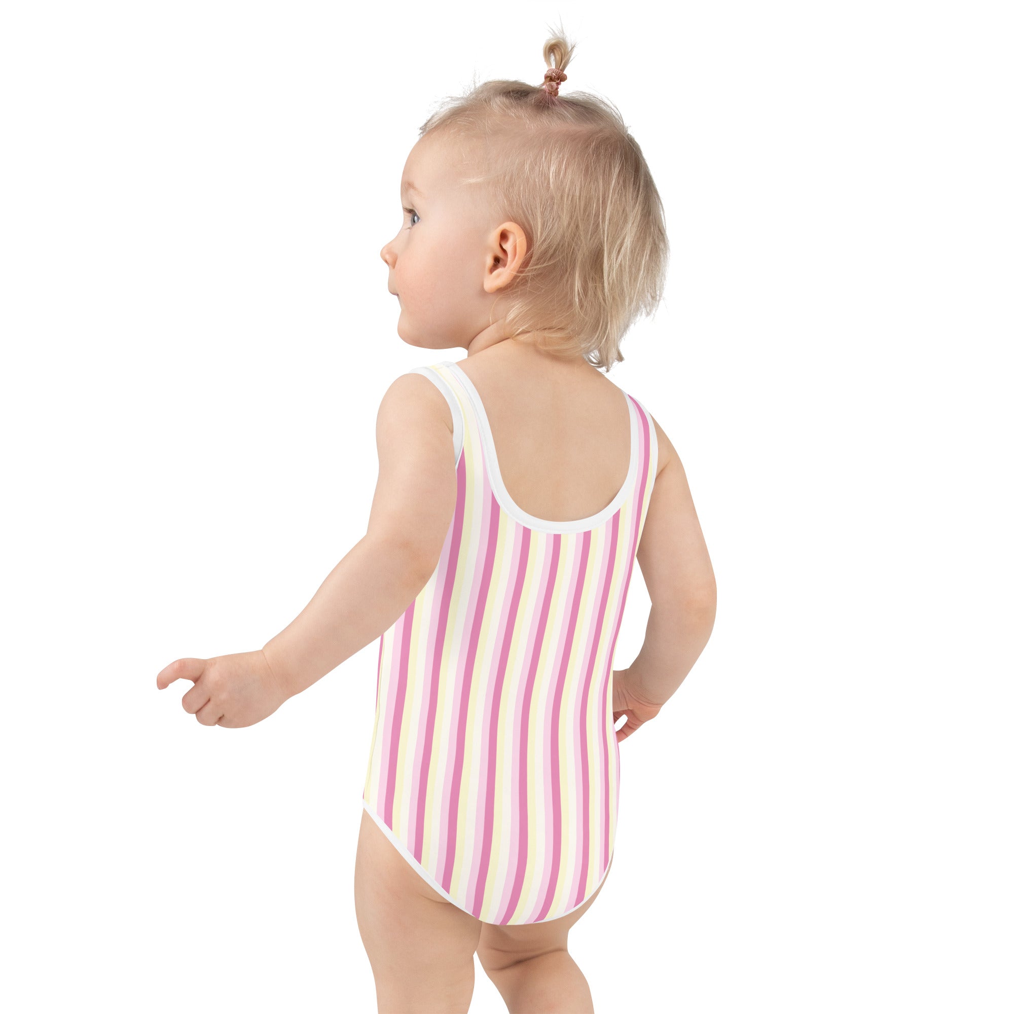 Colorful Striped Kids Swimsuit II
