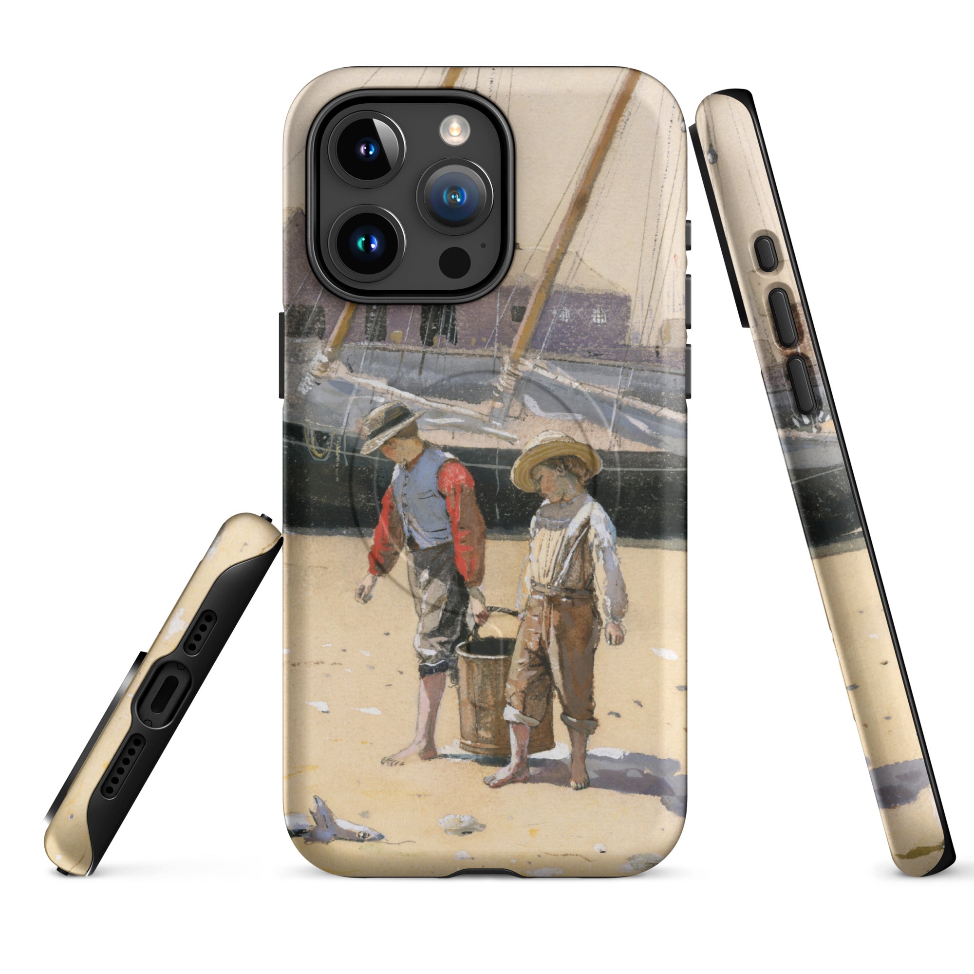 MagSafe® tough case for iPhone®-Winslow Homer-Basket of Clams 1873