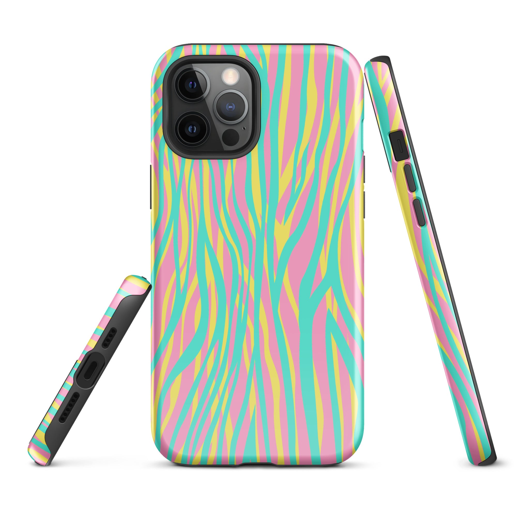 Tough Case for iPhone®- Funky Zebra Pattern I