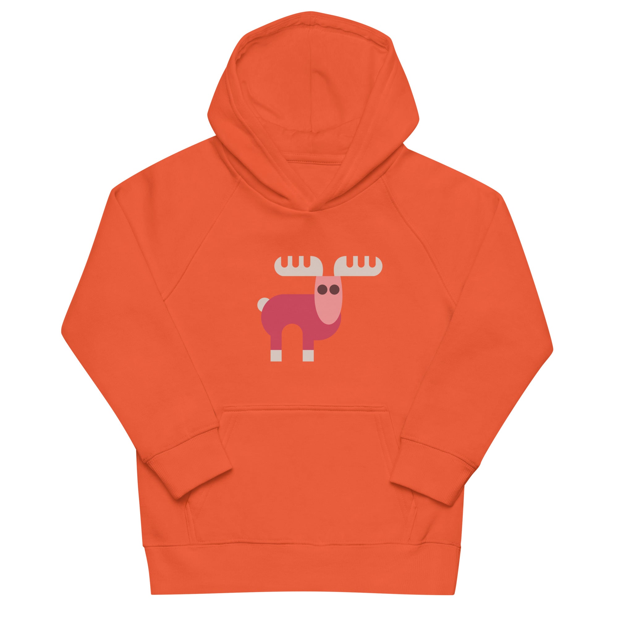 Kids eco hoodie-Elk