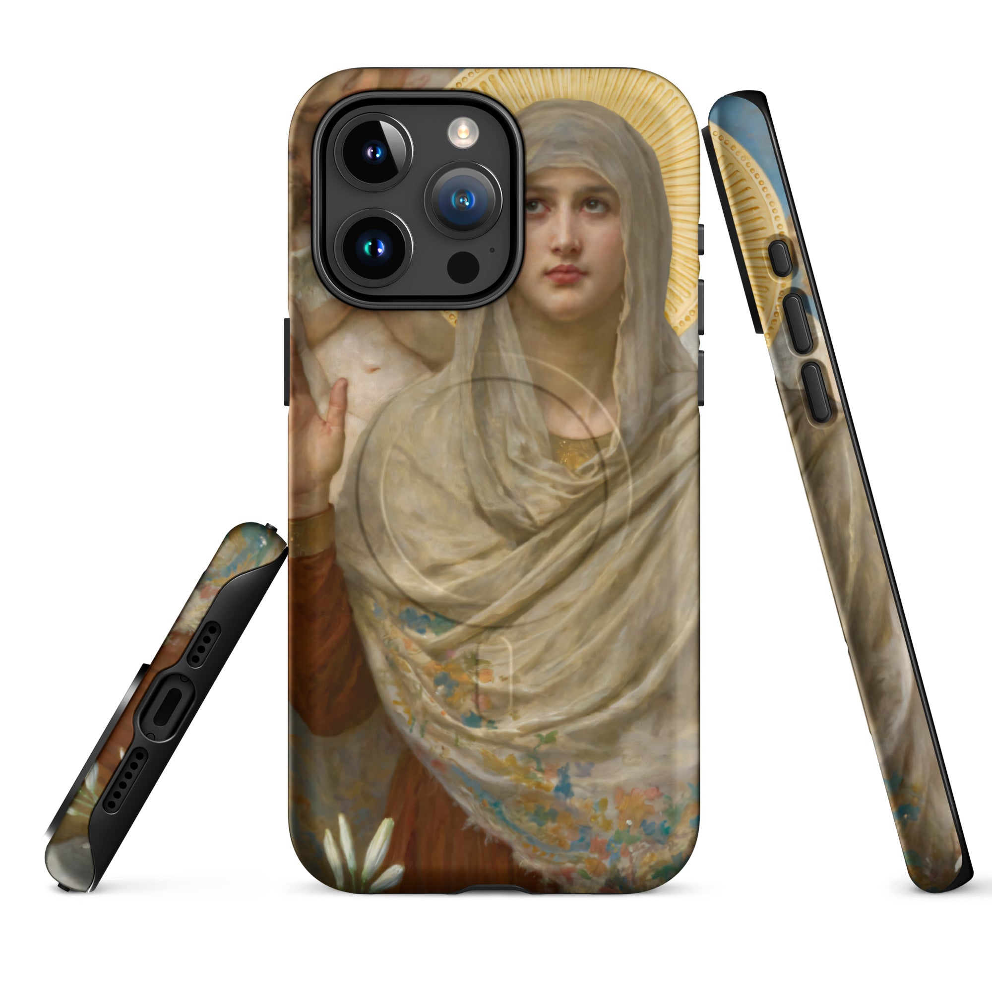 MagSafe® Tough case for iPhone®-Ora Pro Nobis