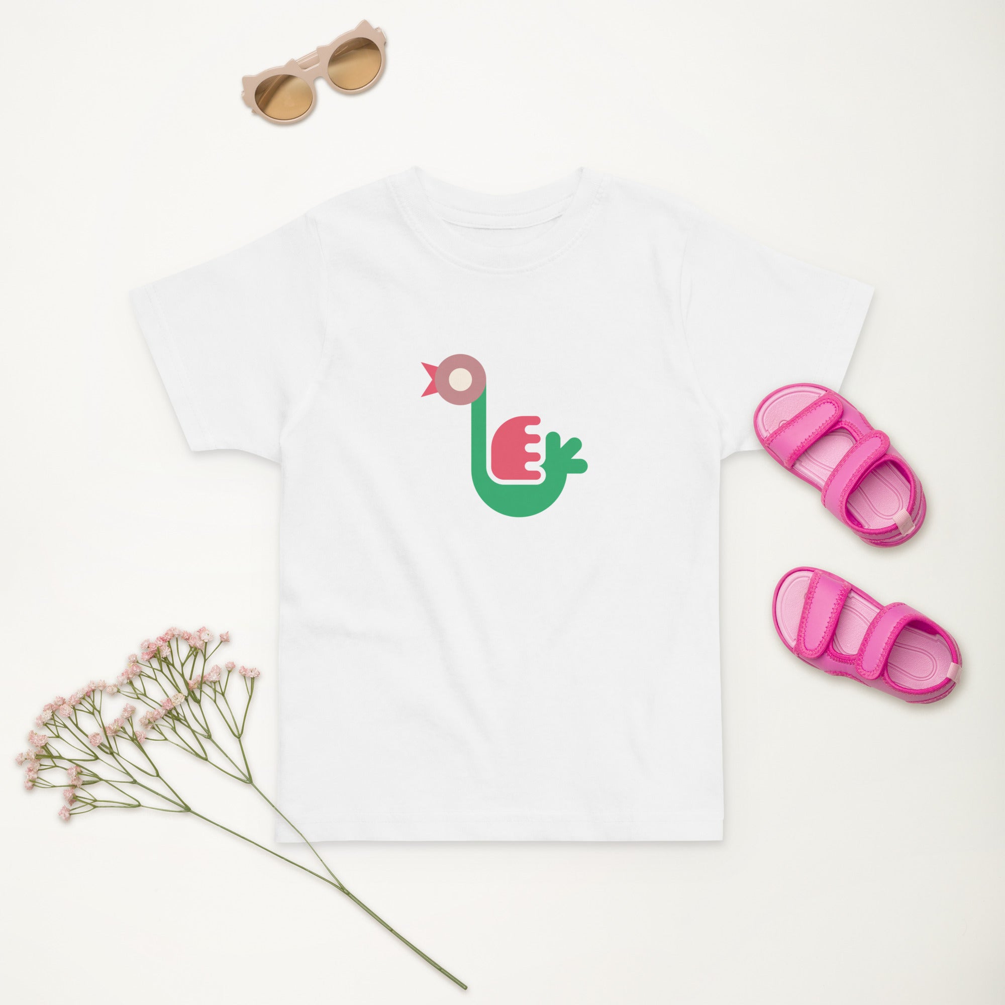 Toddler jersey t-shirt-Goose