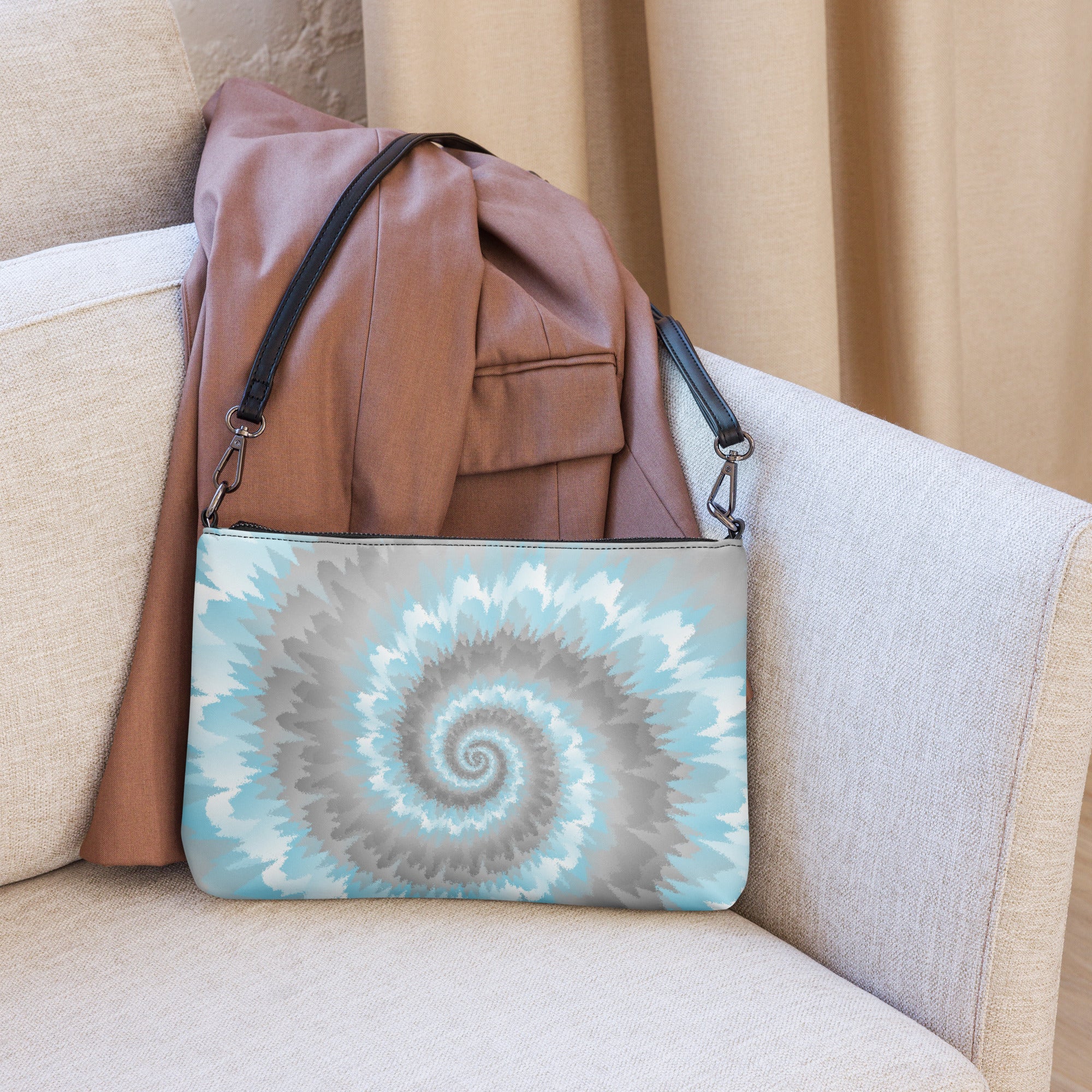 Crossbody bag- Tie Dye Spiral- Demiboy