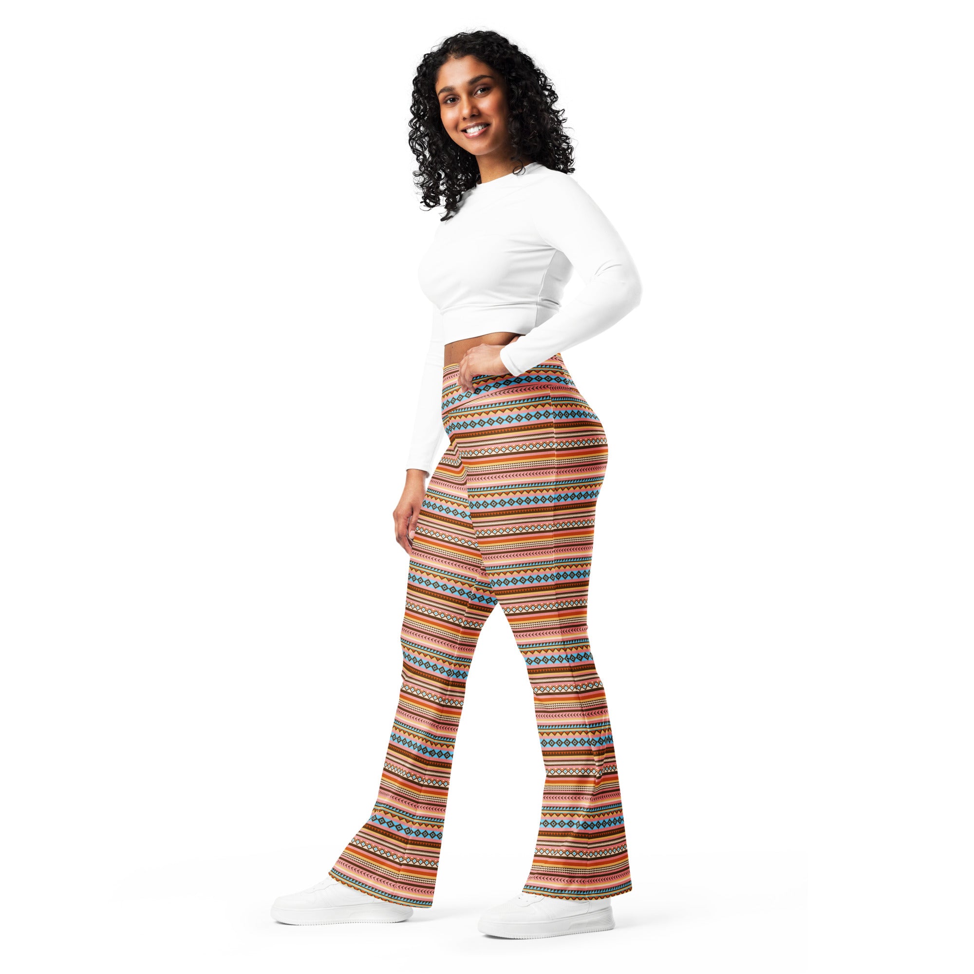 Flare leggings- American Tribal III