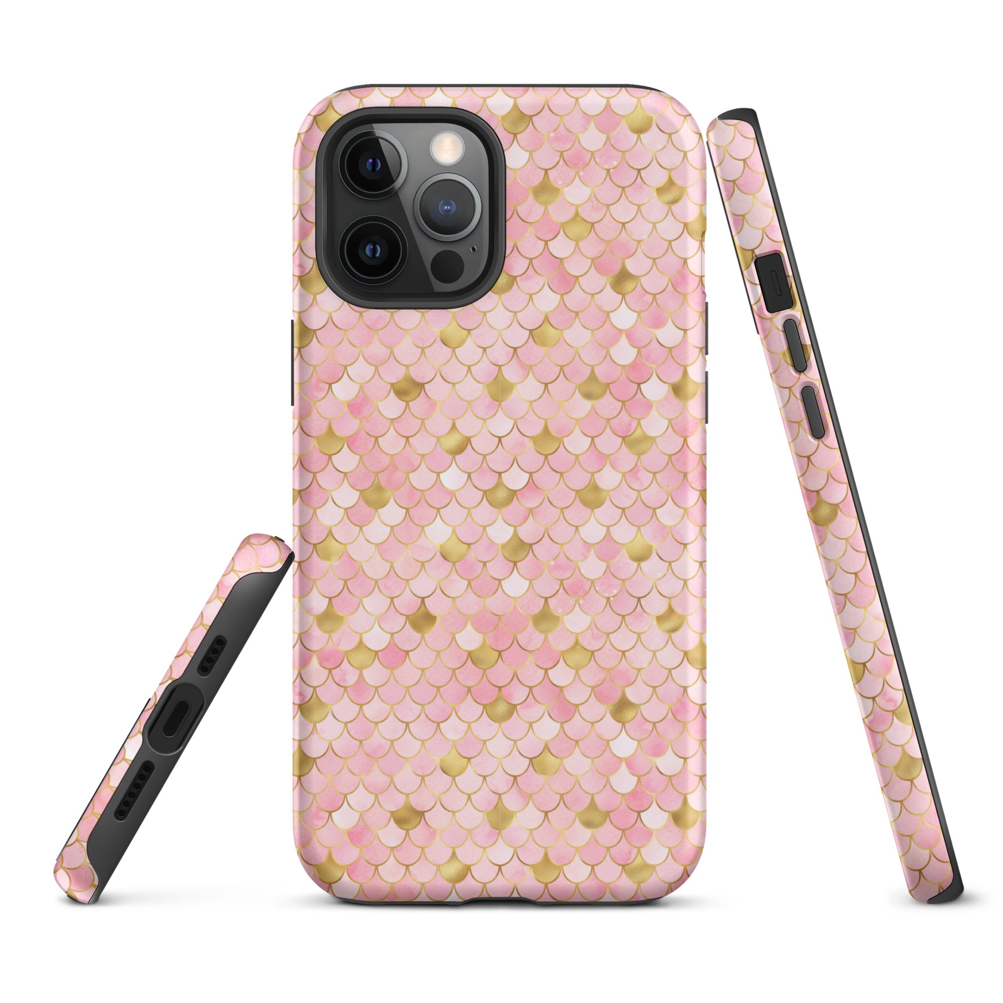 Tough Case for iPhone®- Mermaid Skin Pink
