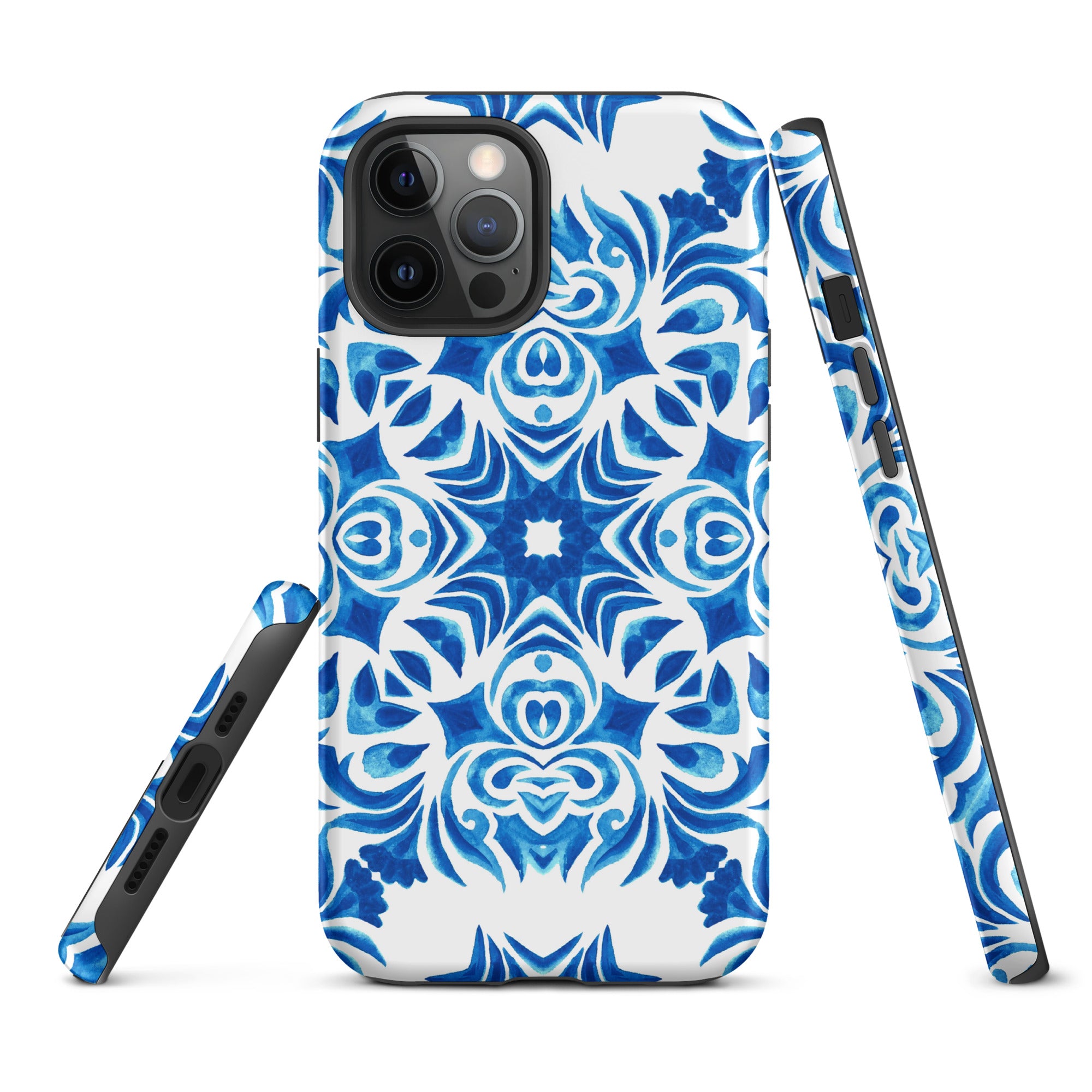 Tough Case for iPhone®- Majolica Pattern III