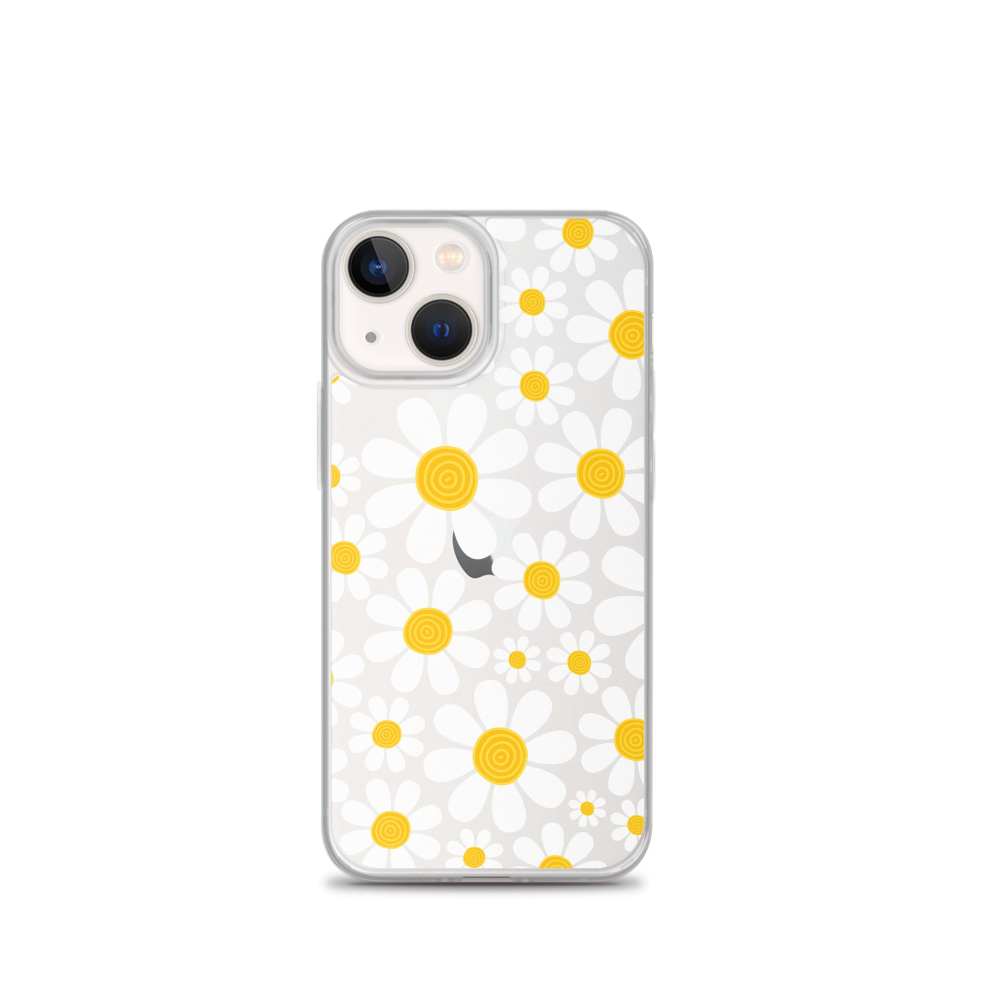 Clear Case for iPhone®- Floral Daisy Design III
