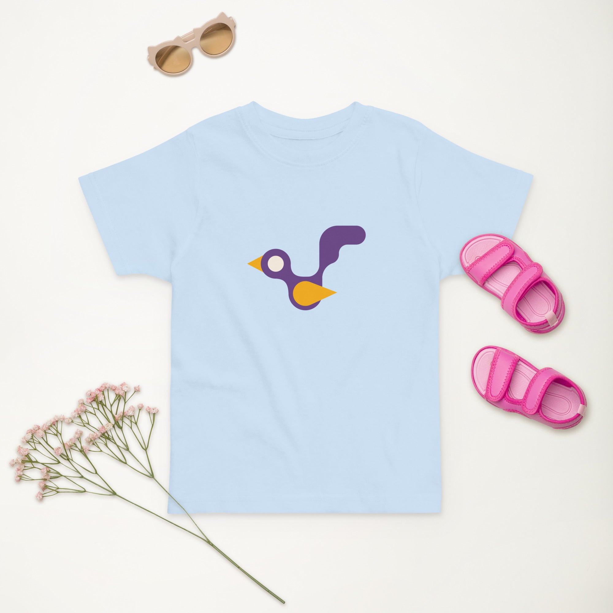 Toddler jersey t-shirt-Roadrunner