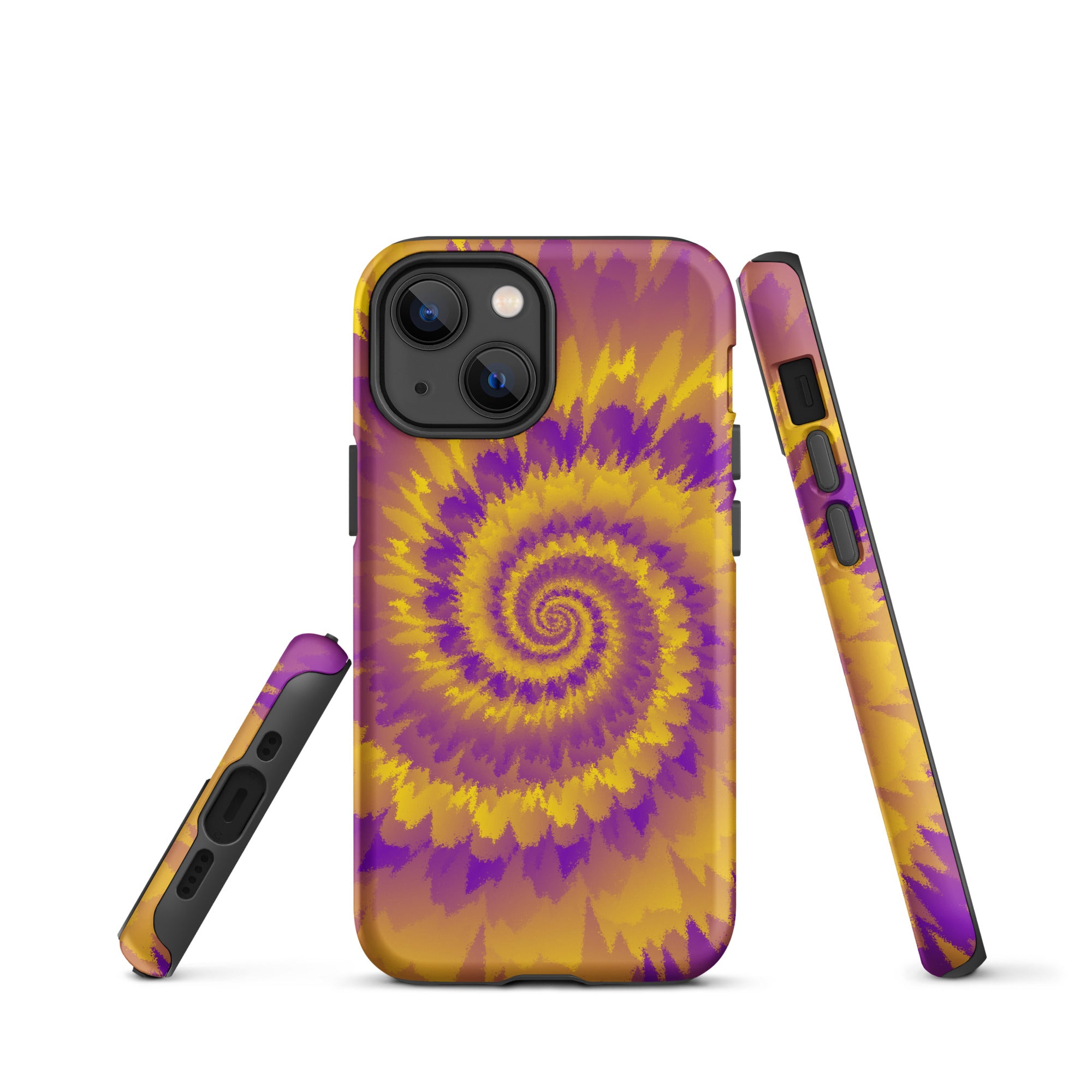 Tough Case for iPhone®-Tie Dye Spiral - Intersex