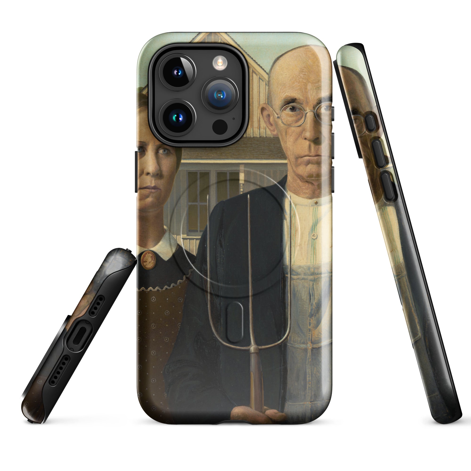 MagSafe® Tough case for iPhone®-American Gothic