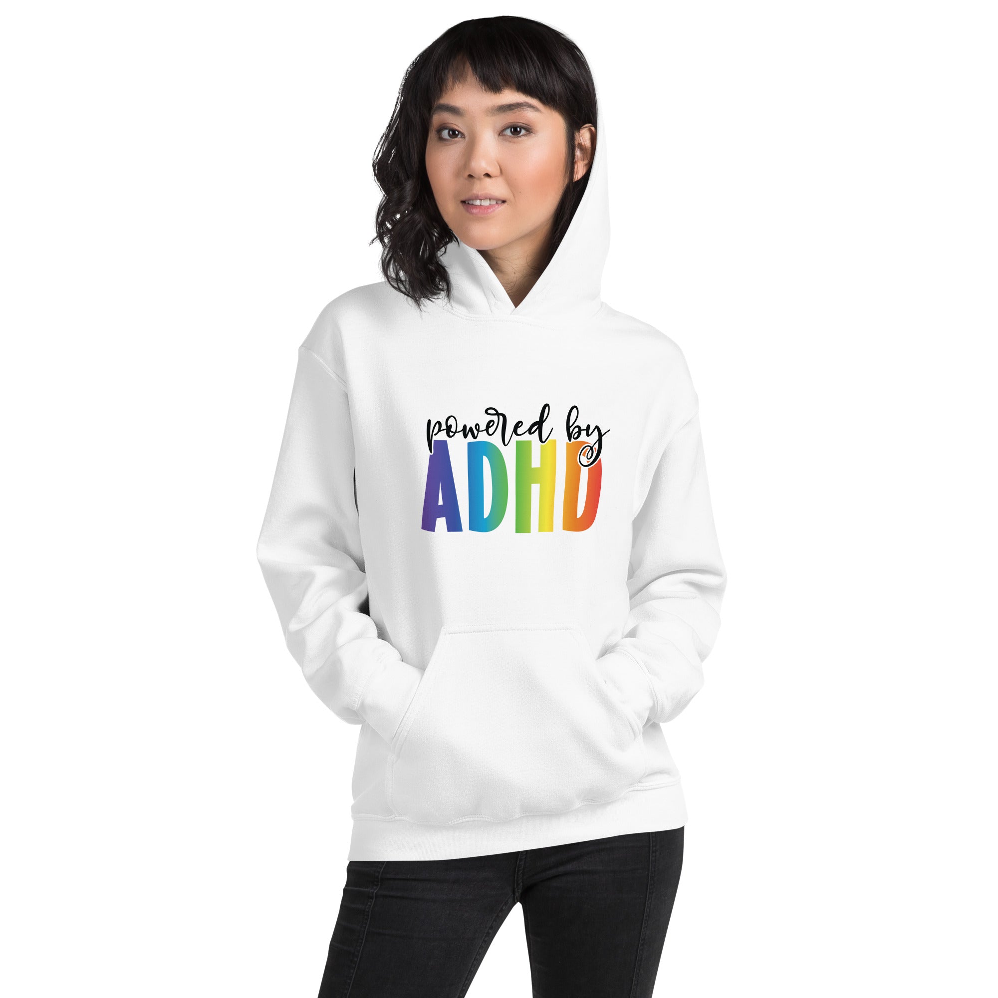 Unisex Hoodie- ADHD- Powered By ADHD