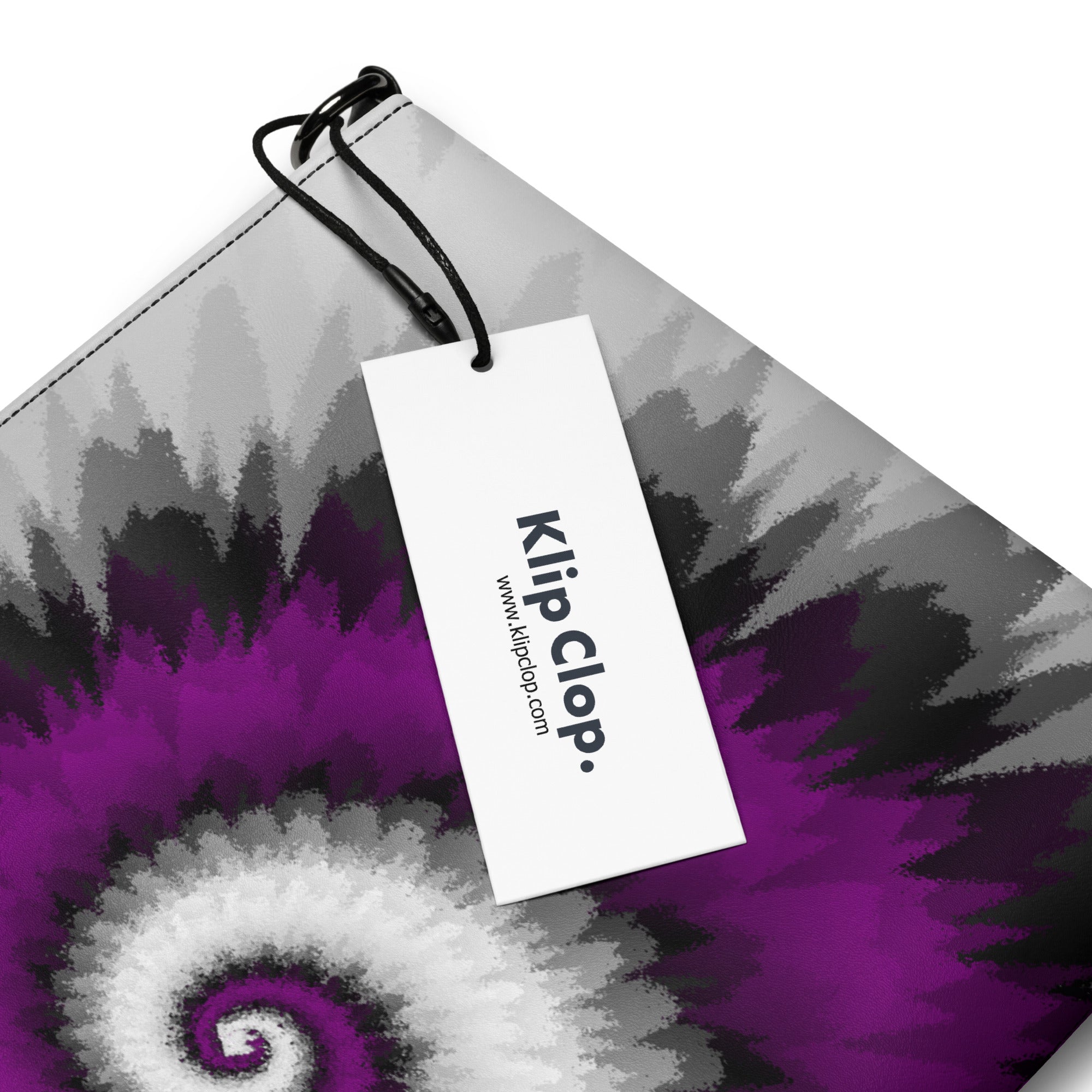 Crossbody bag- Tie Dye Spiral- Asexual