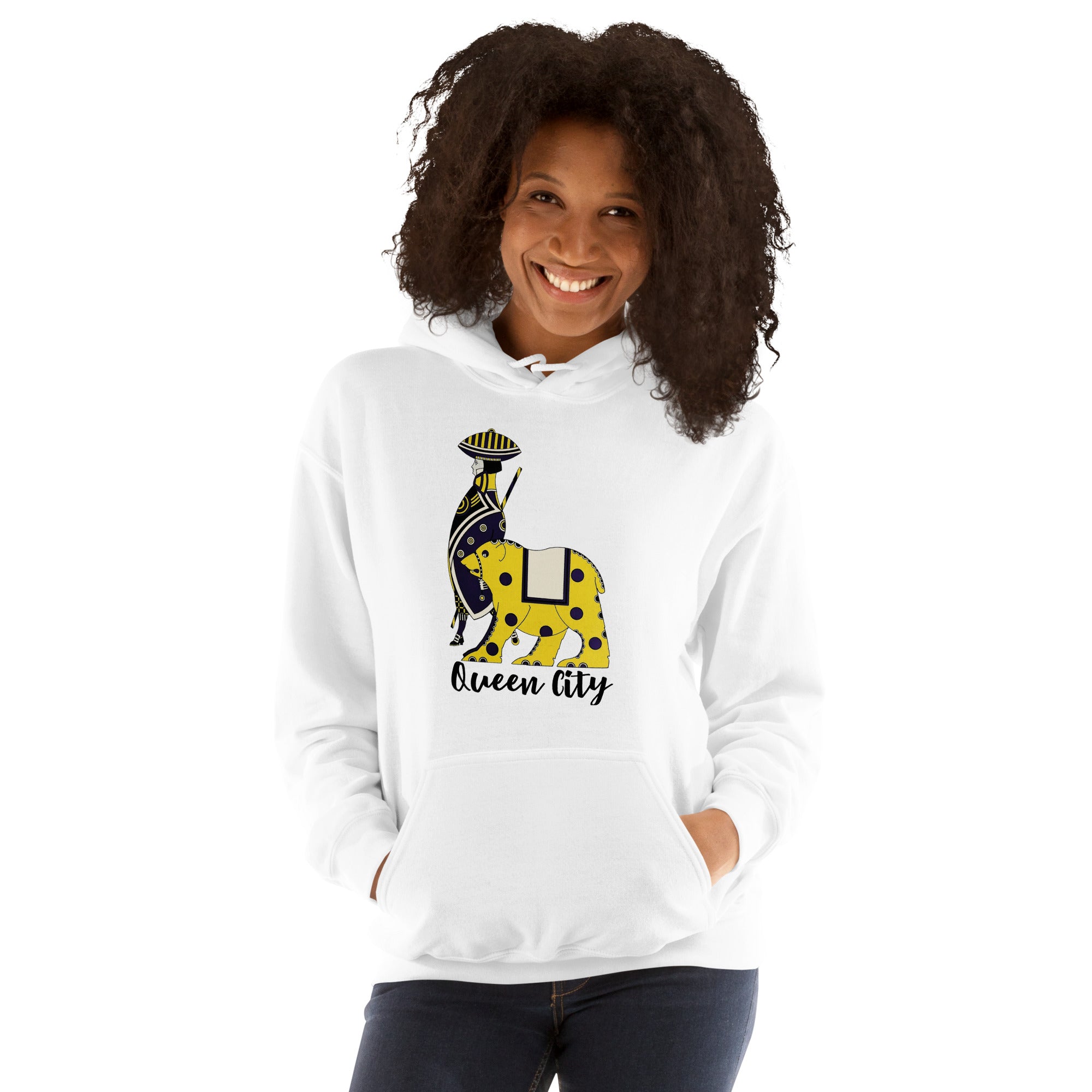 Unisex Hoodie-Queen City II
