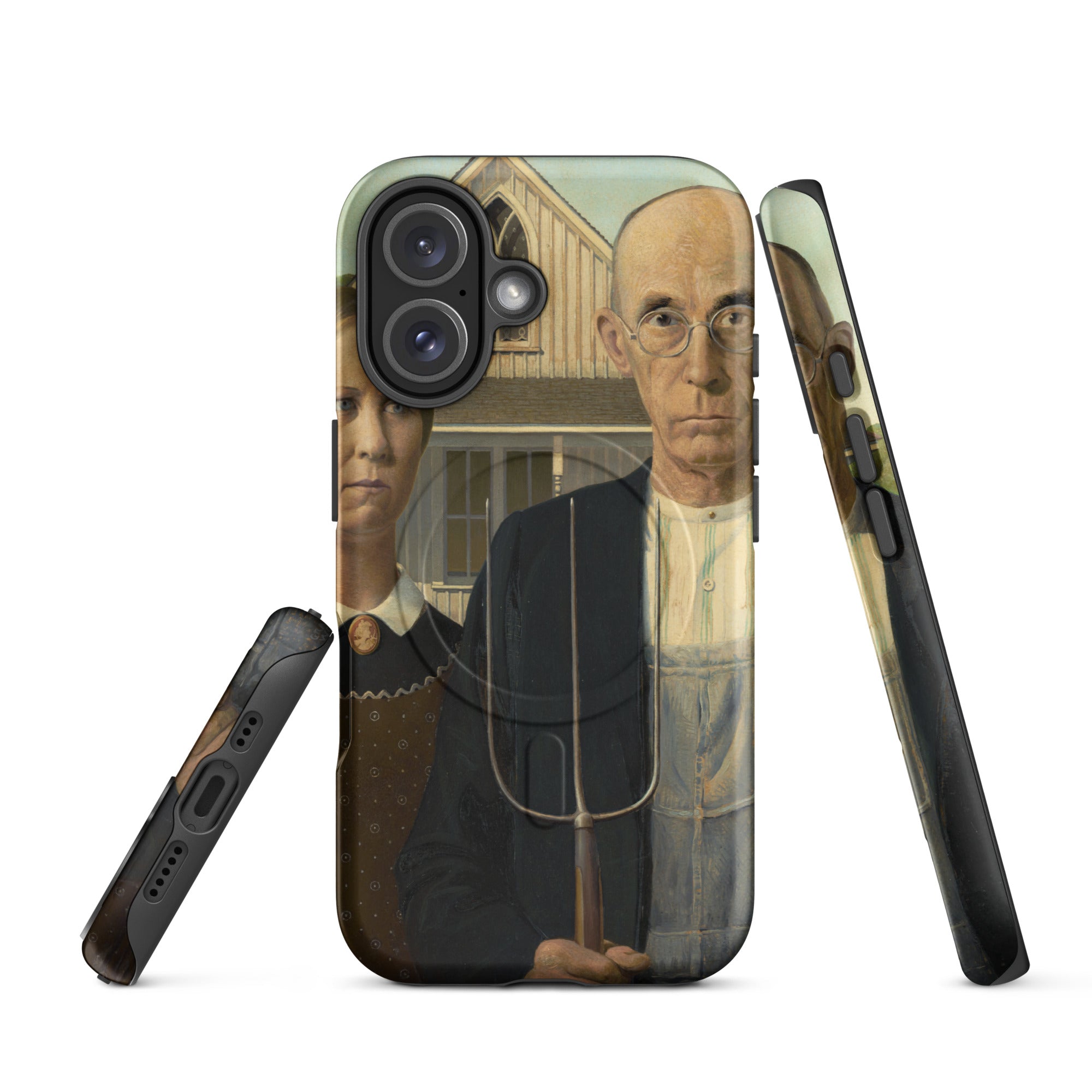 MagSafe® Tough case for iPhone®-American Gothic