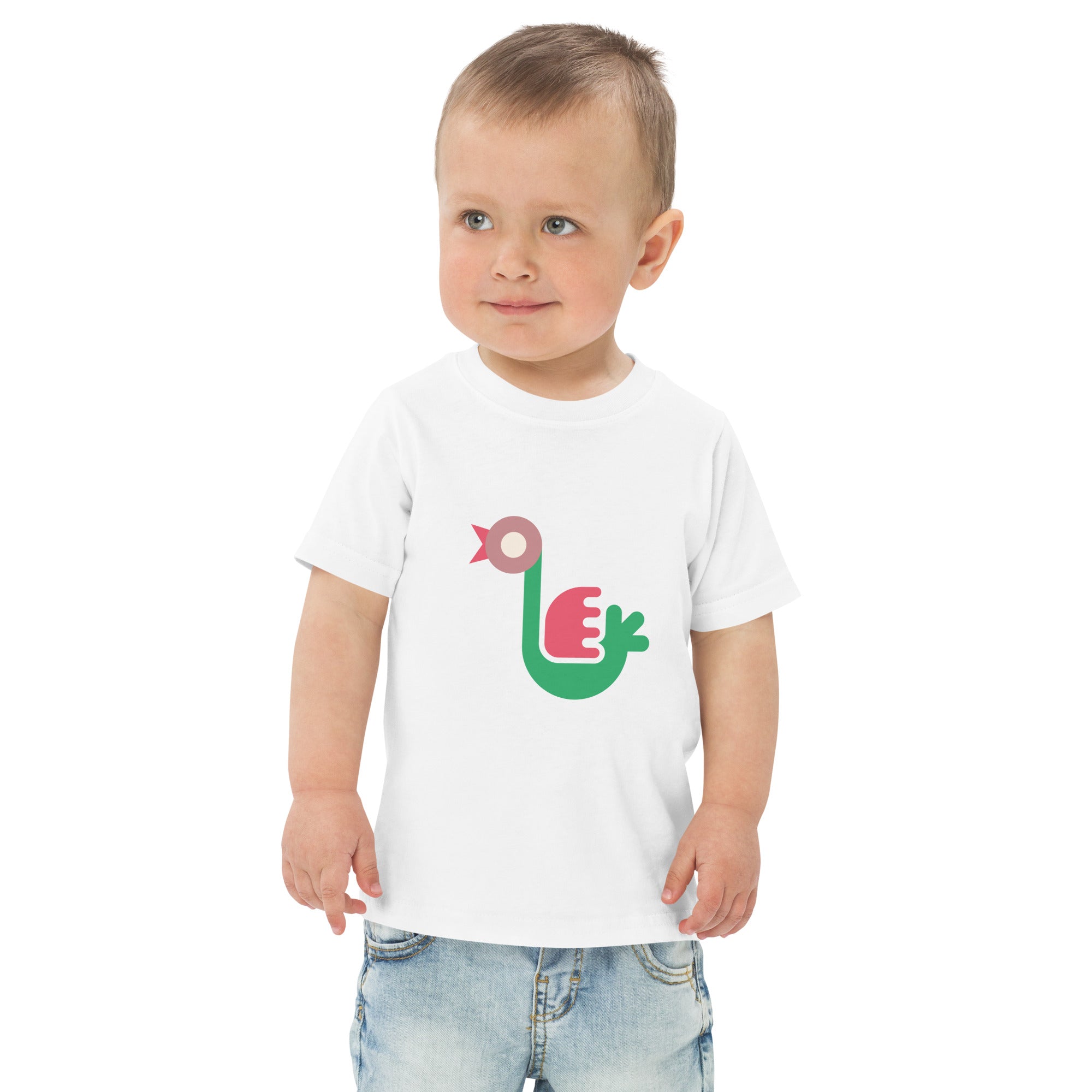 Toddler jersey t-shirt-Goose