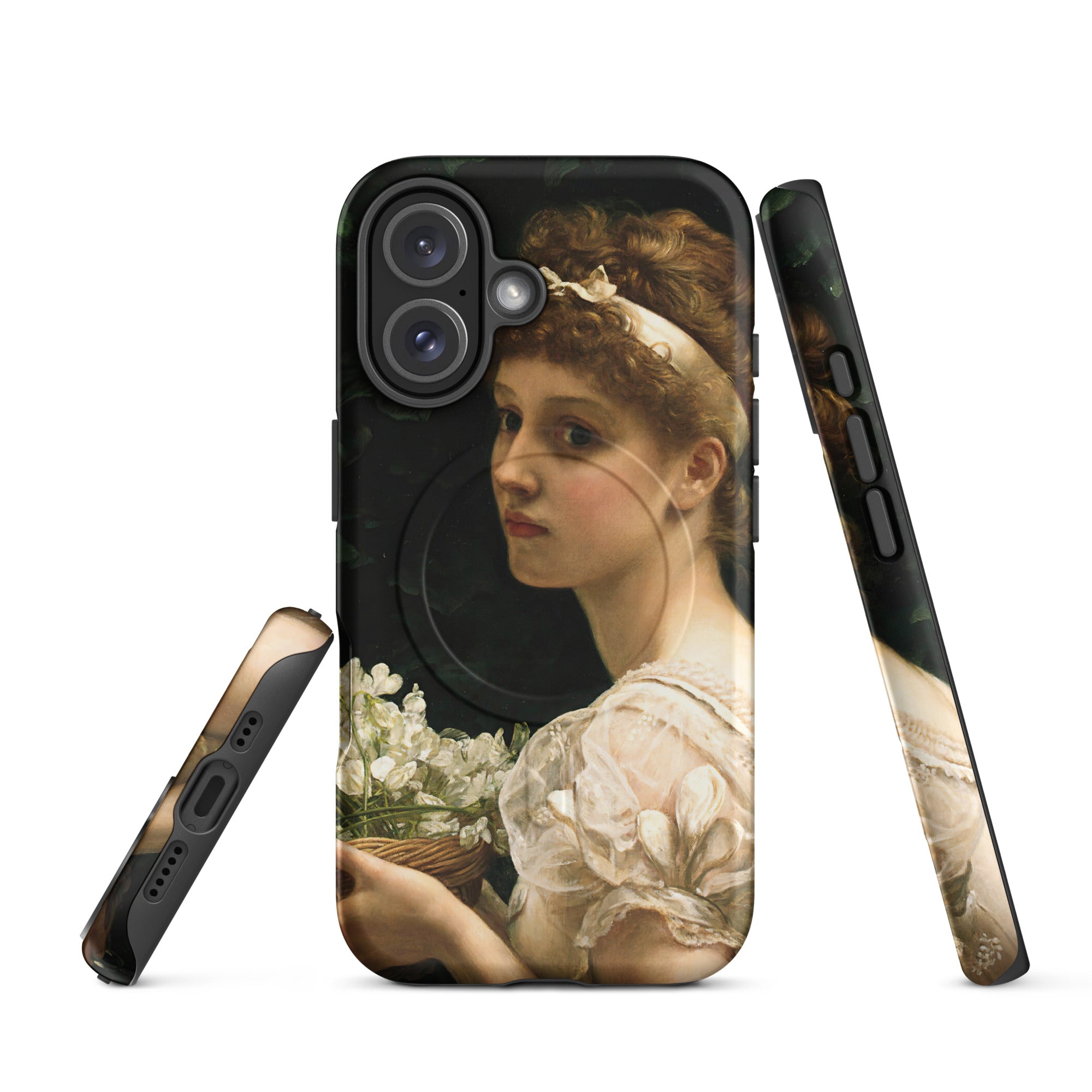 MagSafe® Tough case for iPhone®-Pea Blossoms