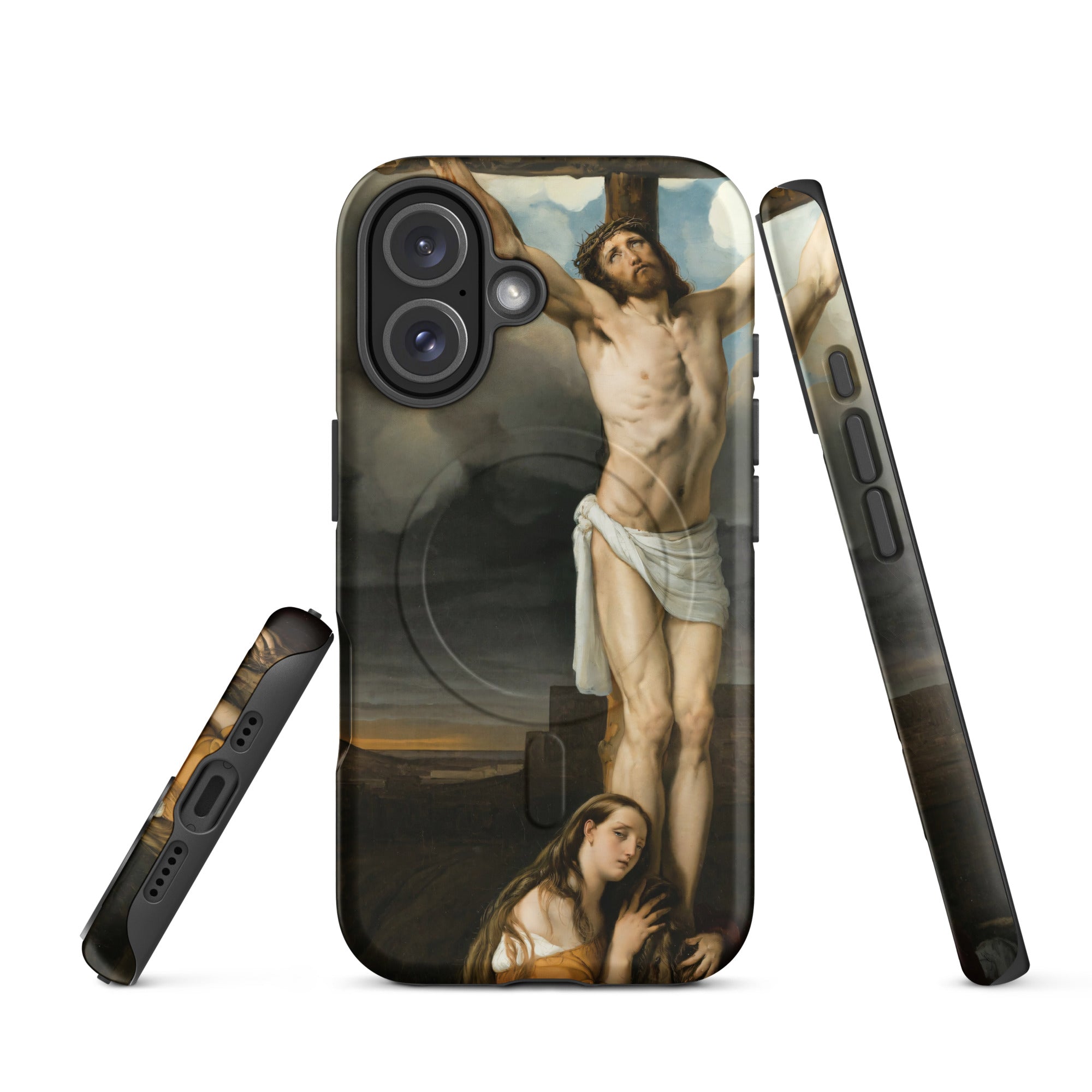 MagSafe® tough case for iPhone®-Francesco Hayez-Penitent Magdalene at the foot of the cross 1791