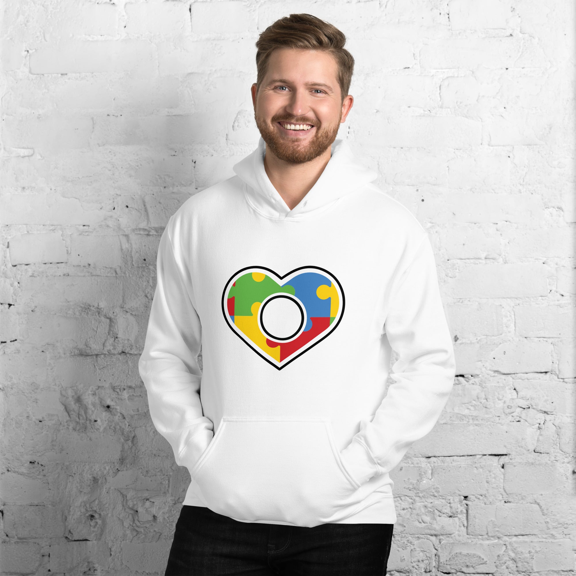 Unisex Hoodie- Heart