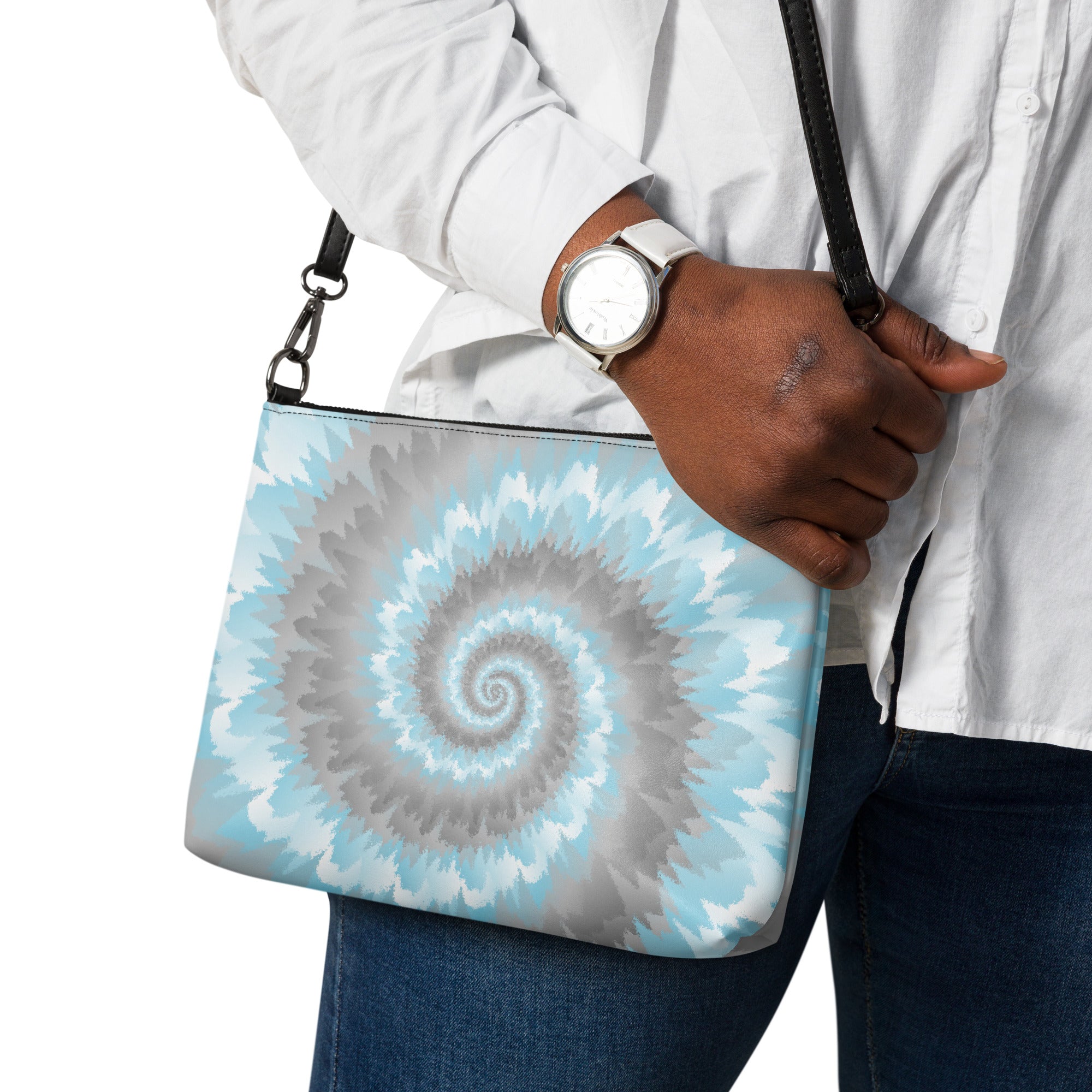 Crossbody bag- Tie Dye Spiral- Demiboy