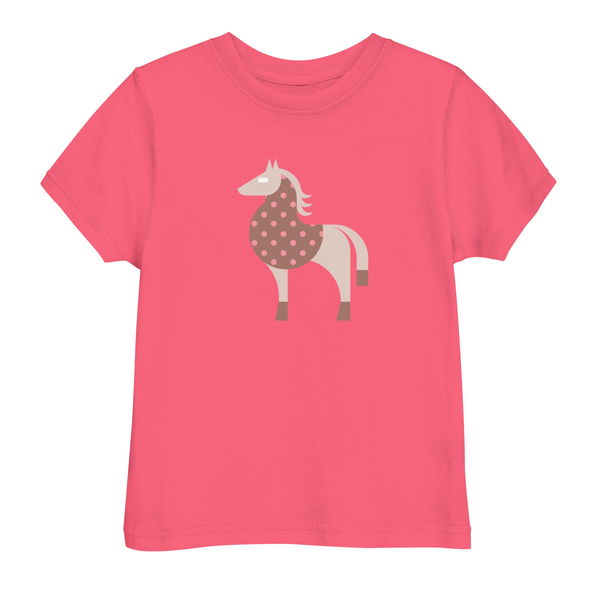 Toddler jersey t-shirt-Horse