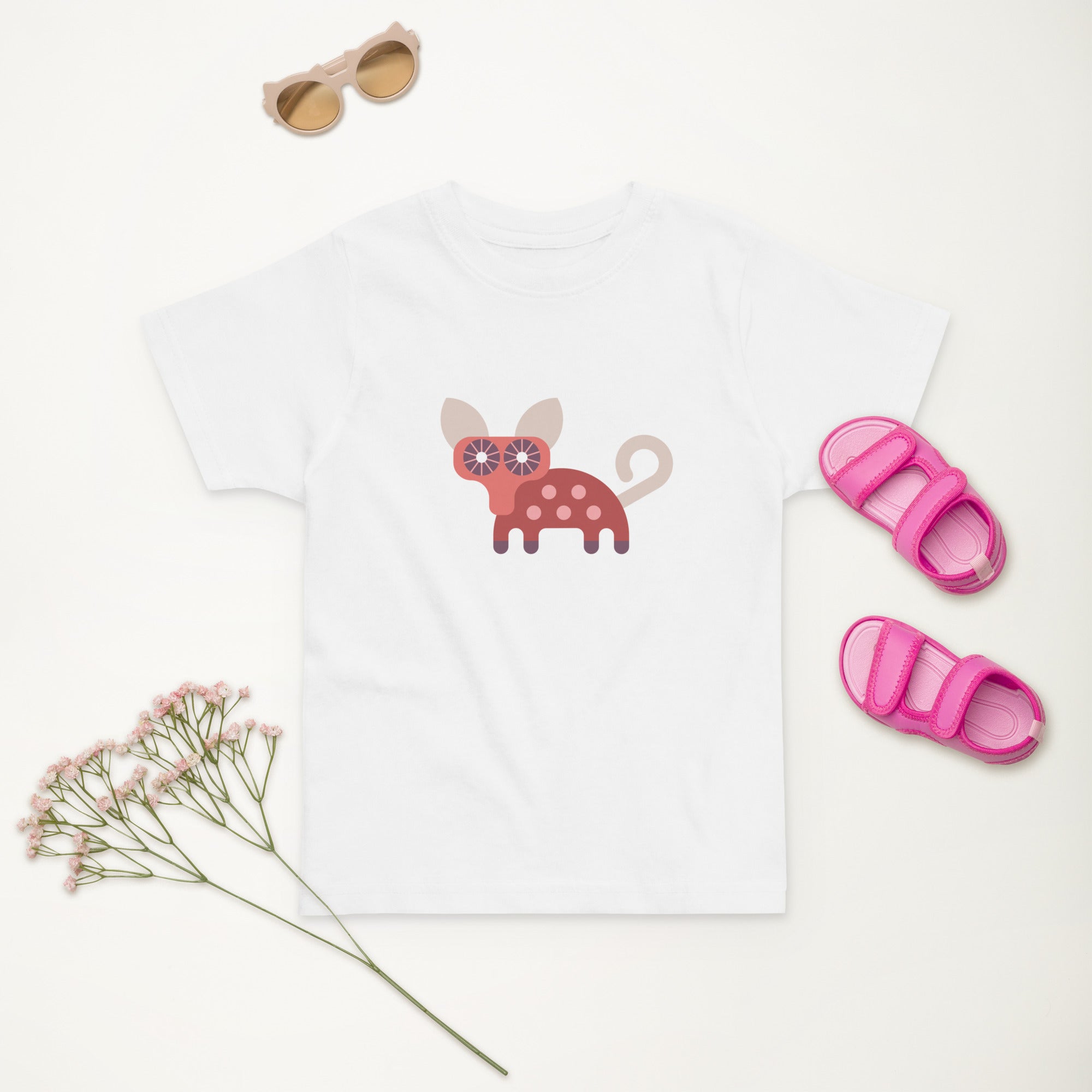 Toddler jersey t-shirt-Lemur