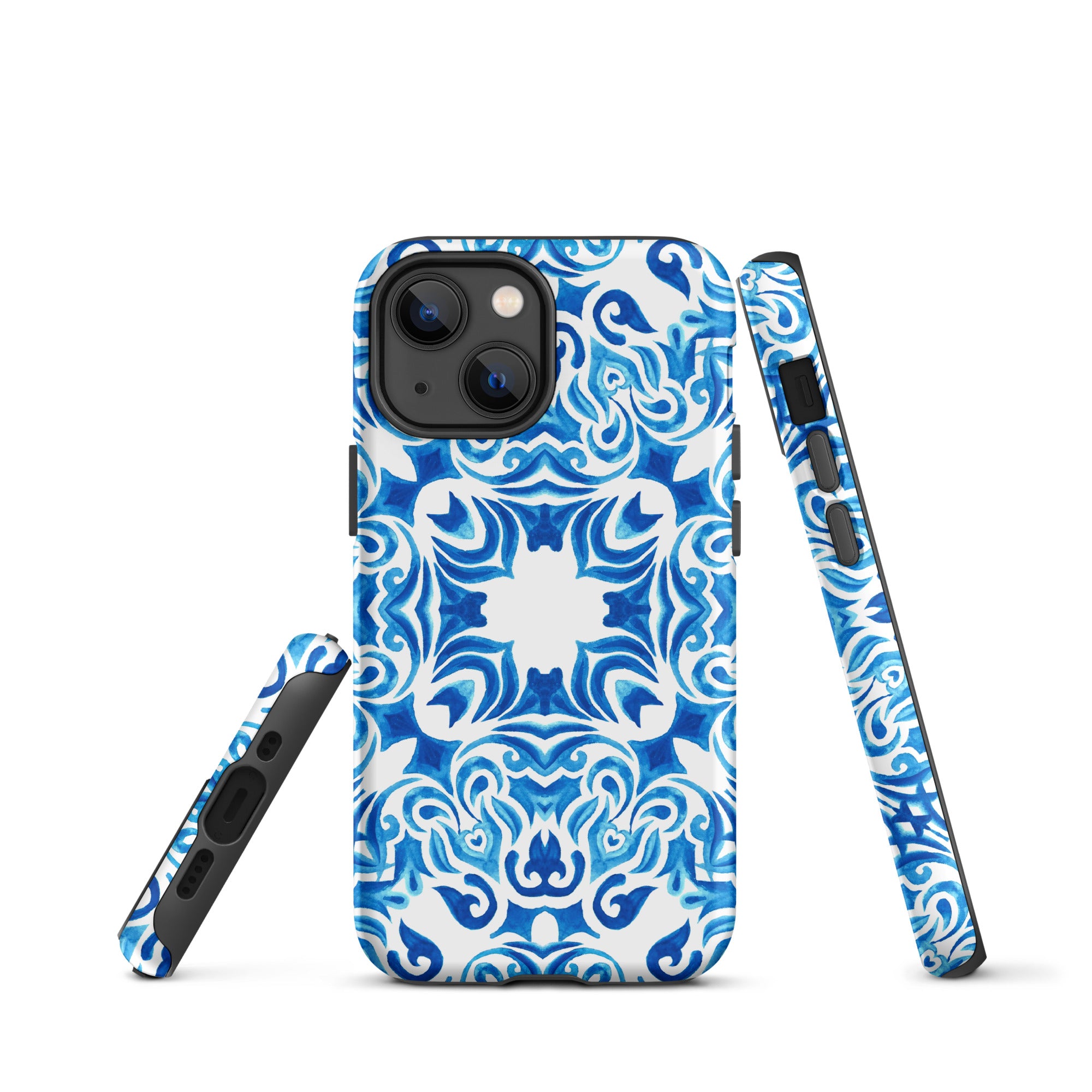 Tough Case for iPhone®- Majolica Pattern IV