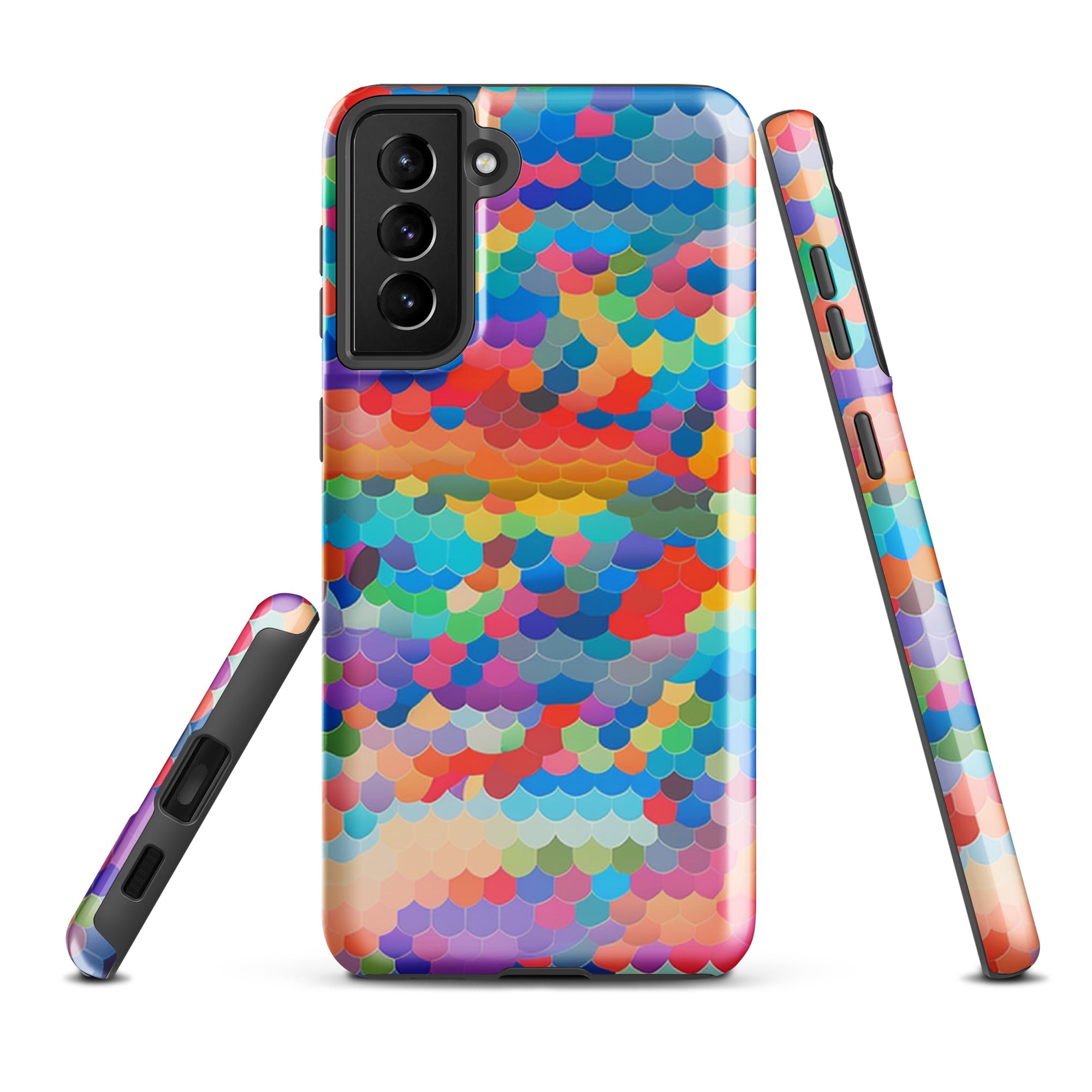 Tough case for Samsung®- Rainbow Cloud Pattern I