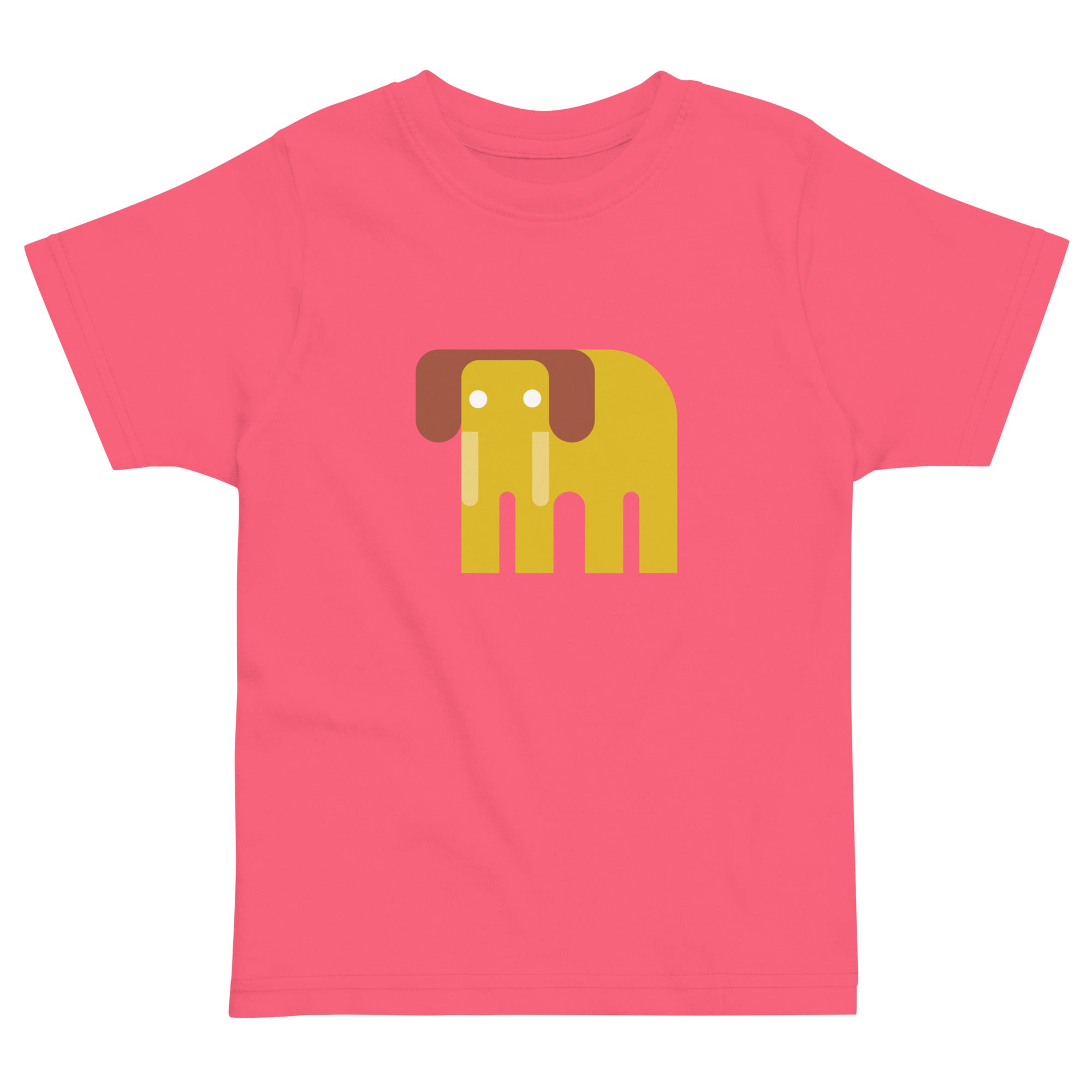 Toddler jersey t-shirt-Elephant